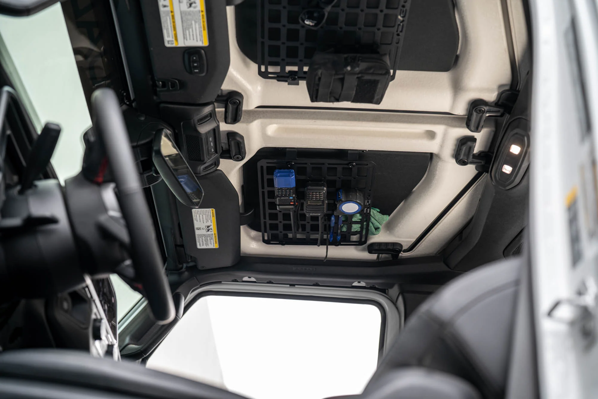 2018-2026 Jeep Wrangler JL Roof Mount for 15” x 12” Molle Panel - Image 7
