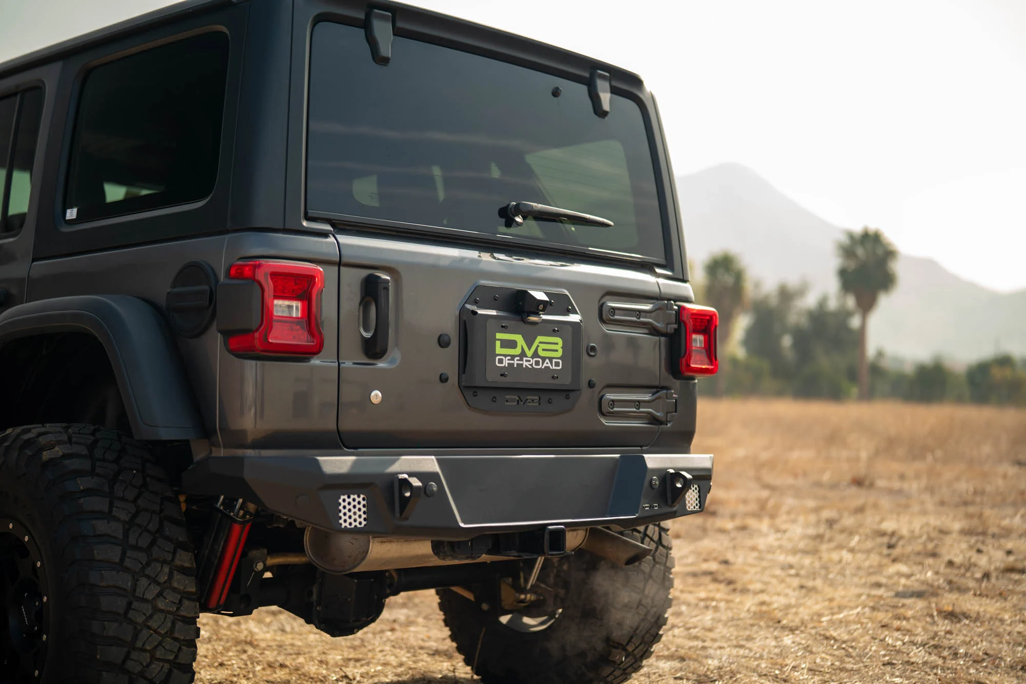 2018-2026 Jeep Wrangler JL Spare Tire Delete w/ Camera Holder - Image 5