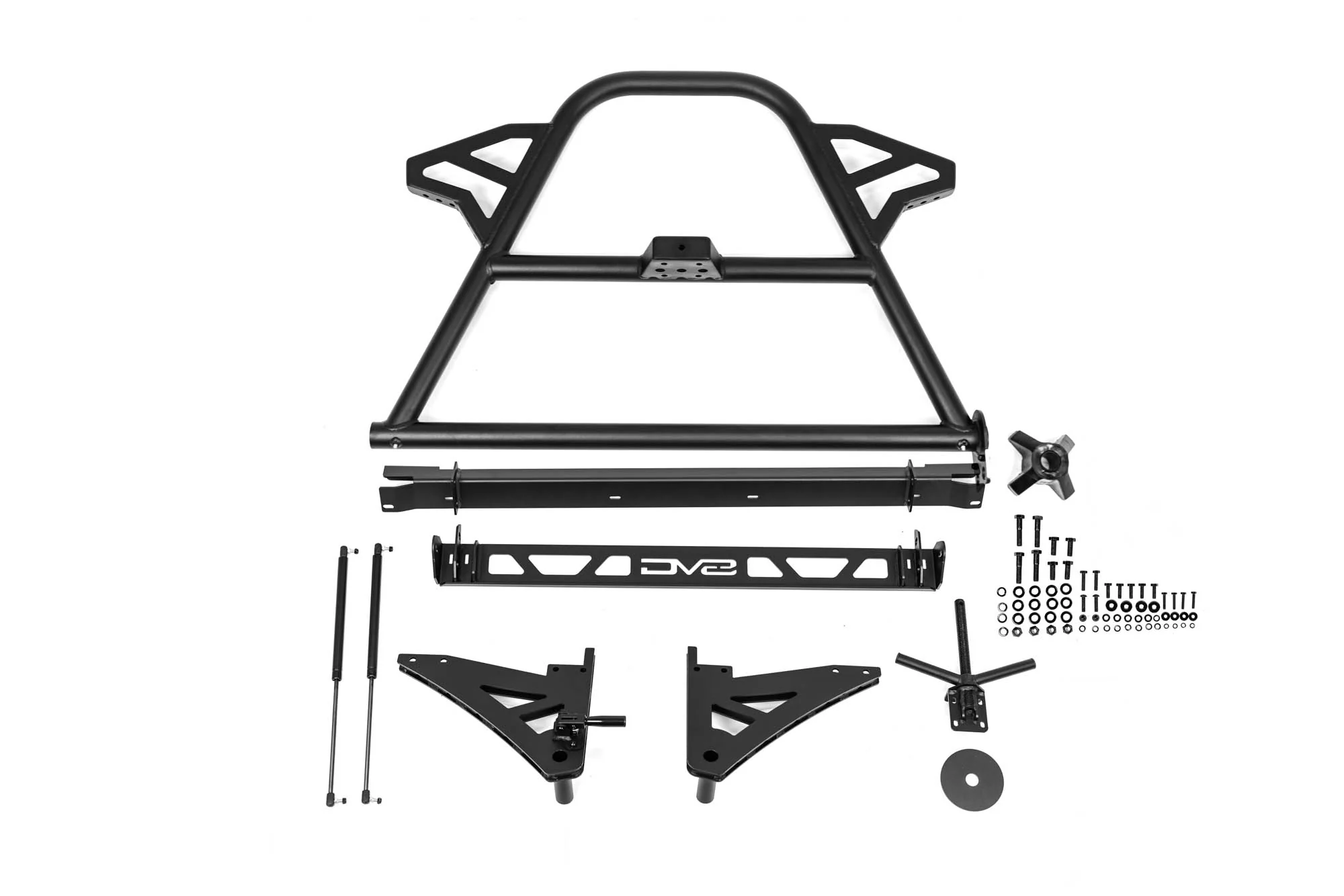 2020-2025 Jeep Gladiator JT Adjustable In-Bed Spare Tire Carrier - Image 18