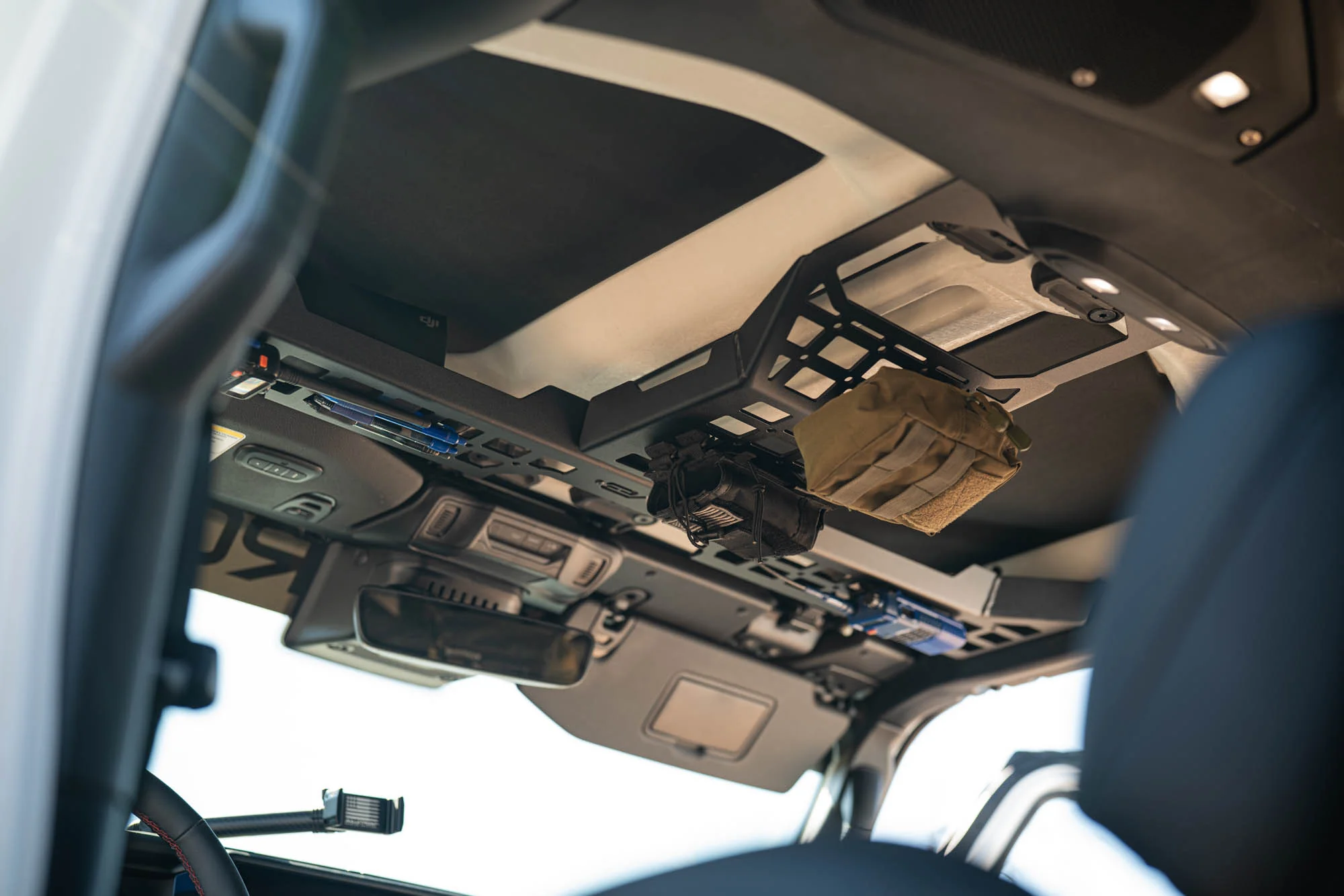 2018-2026 Jeep Wrangler & Gladiator Overhead Molle Panel - Image 3