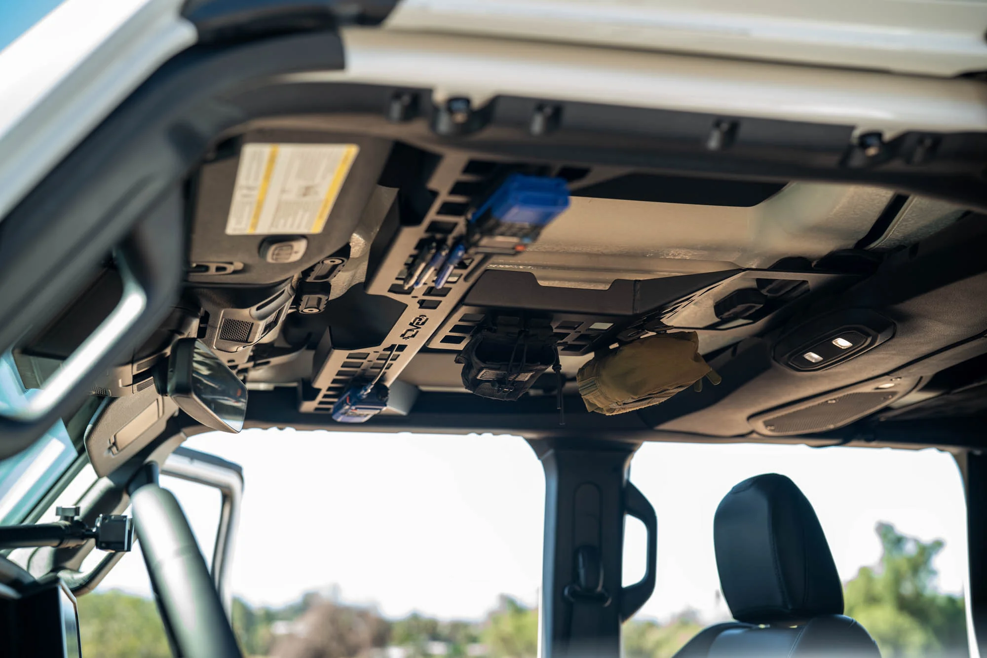 2018-2026 Jeep Wrangler & Gladiator Overhead Molle Panel - Image 8