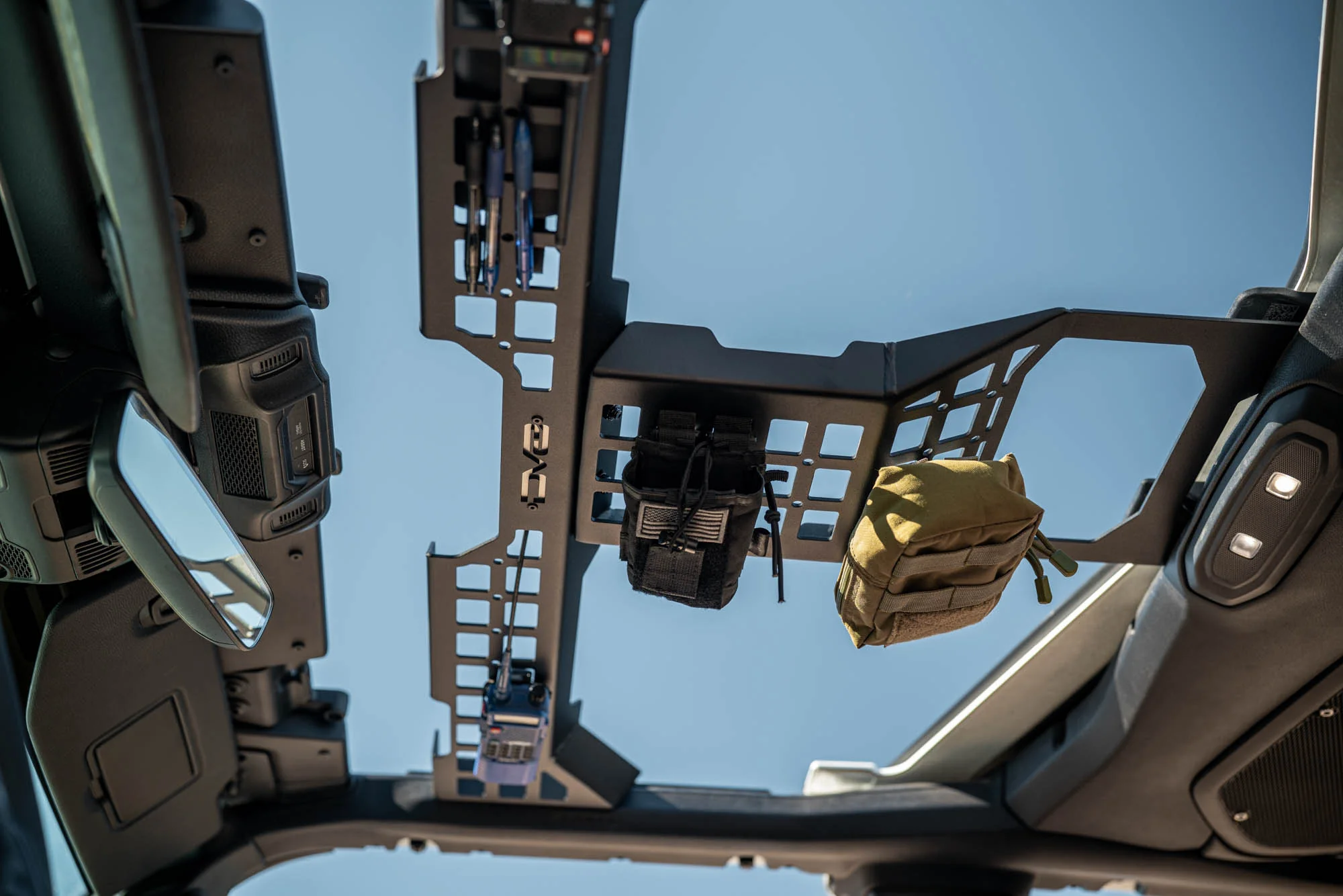 2018-2026 Jeep Wrangler & Gladiator Overhead Molle Panel - Image 9