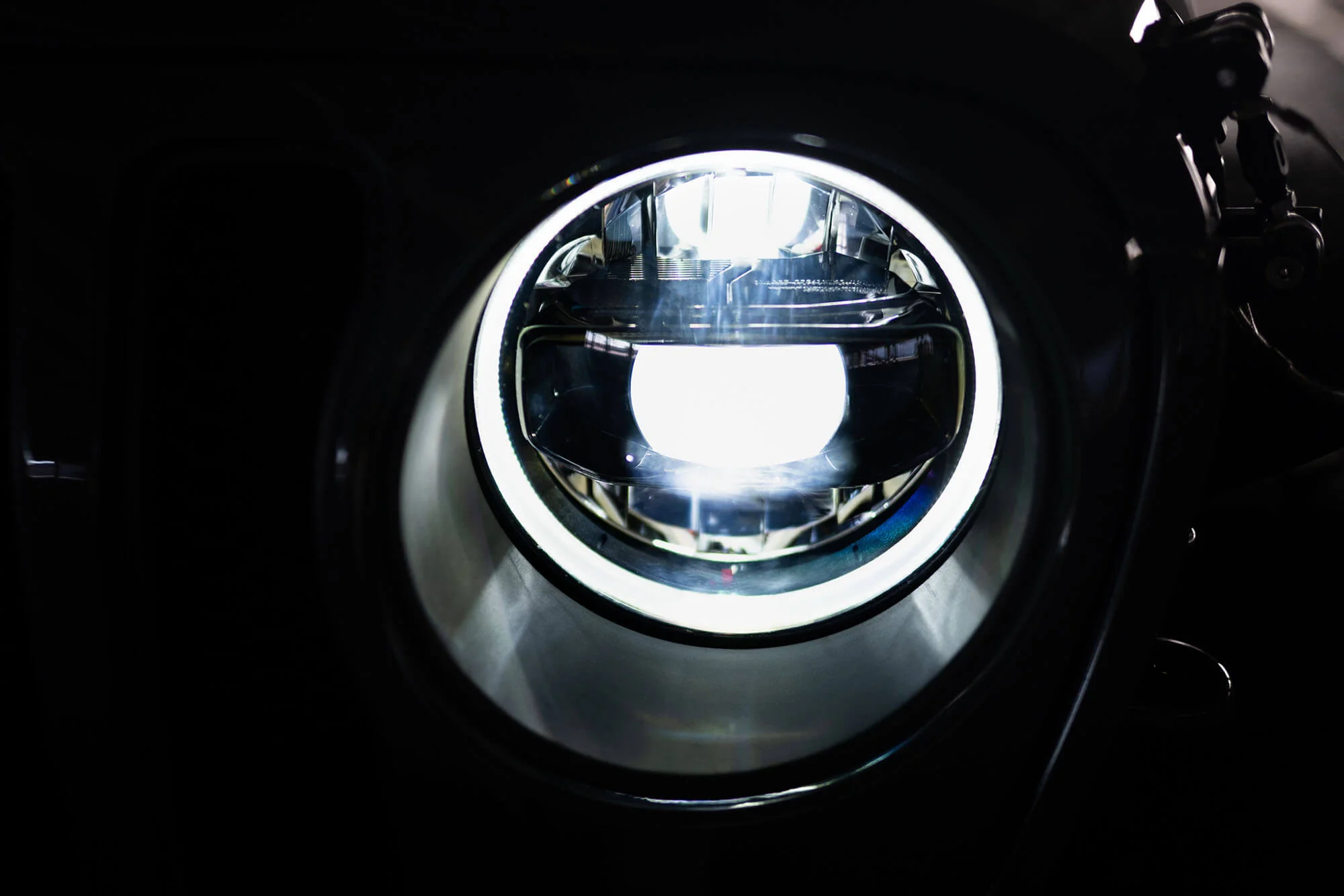 2018-2026 Jeep Wrangler JL & Gladiator JT LED Headlights | Black - Image 13