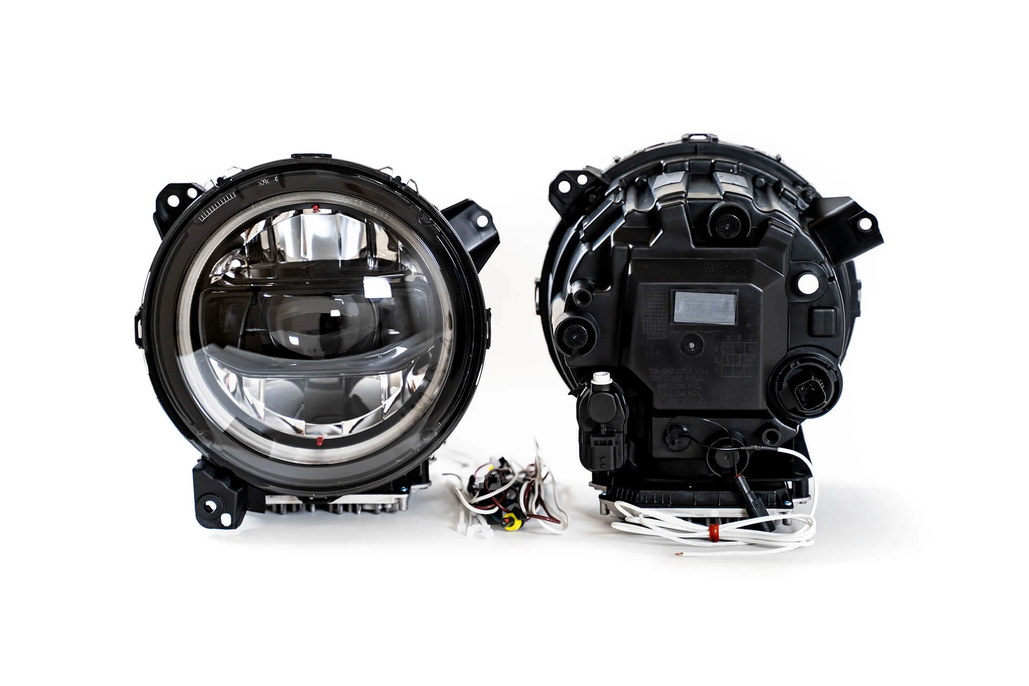 2018-2026 Jeep Wrangler JL & Gladiator JT LED Headlights | Black - Image 16