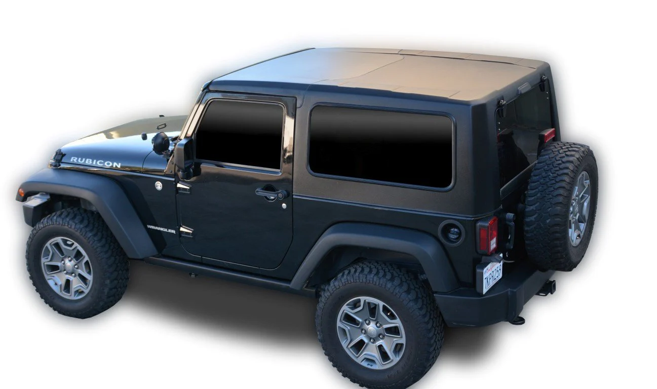 2007-2018 Jeep JK 2-Door Square Back Hard Top - Image 3