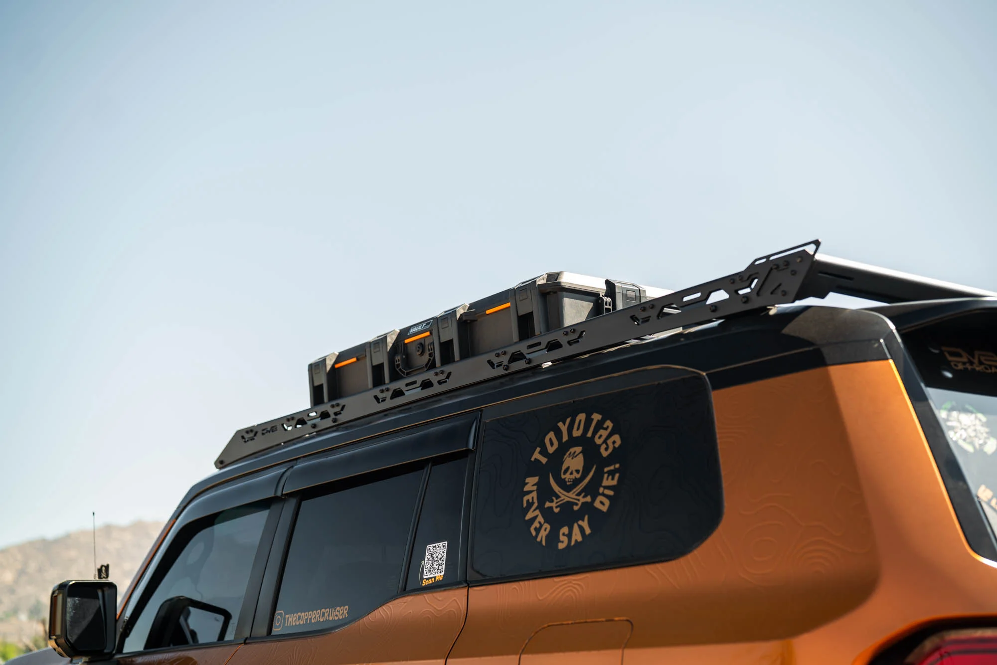 2024-2026 Toyota Land Cruiser & Lexus GX 550 Spec Series Roof Rack - Image 7