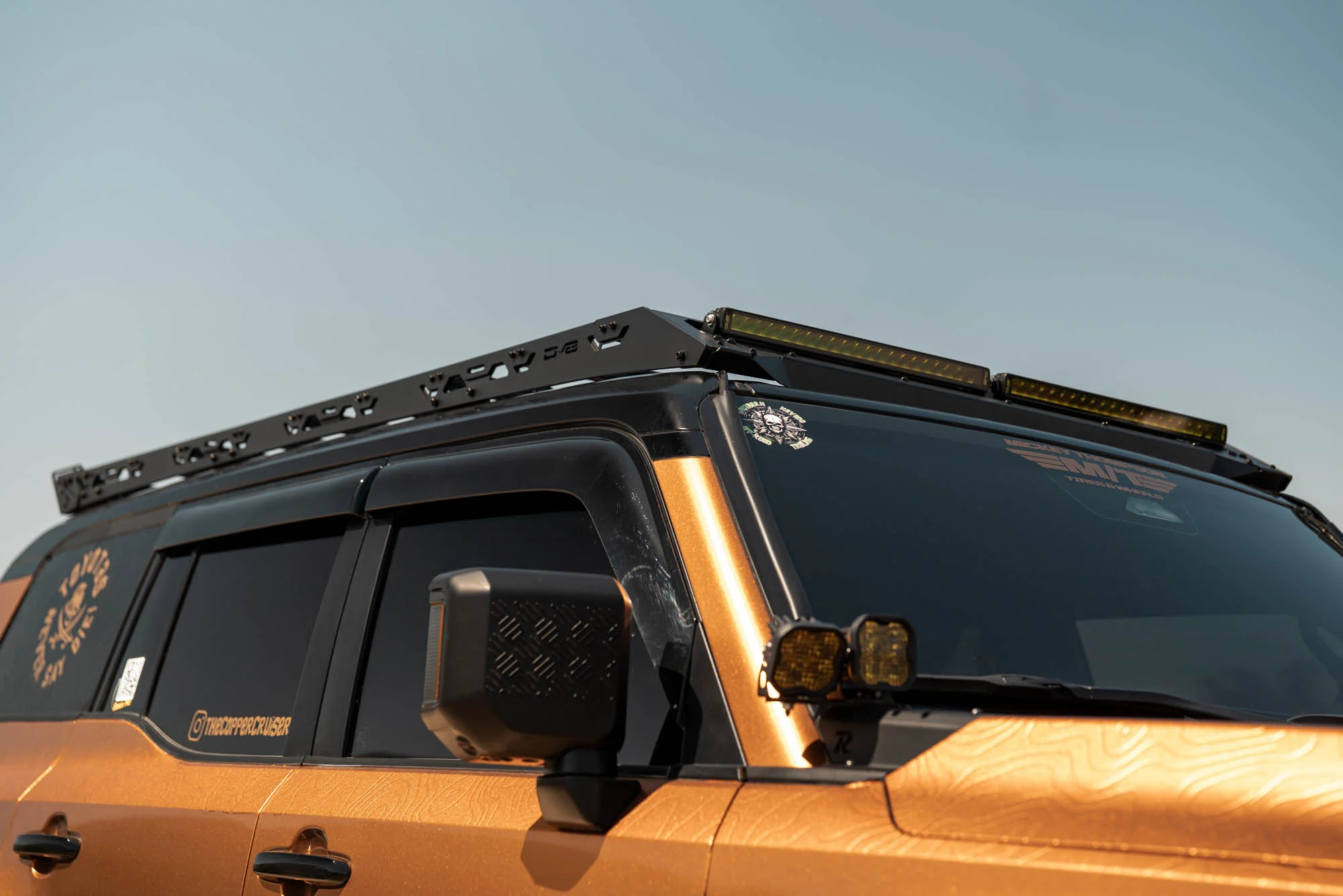2024-2026 Toyota Land Cruiser & Lexus GX 550 Roof Rack Light Mount - Image 5