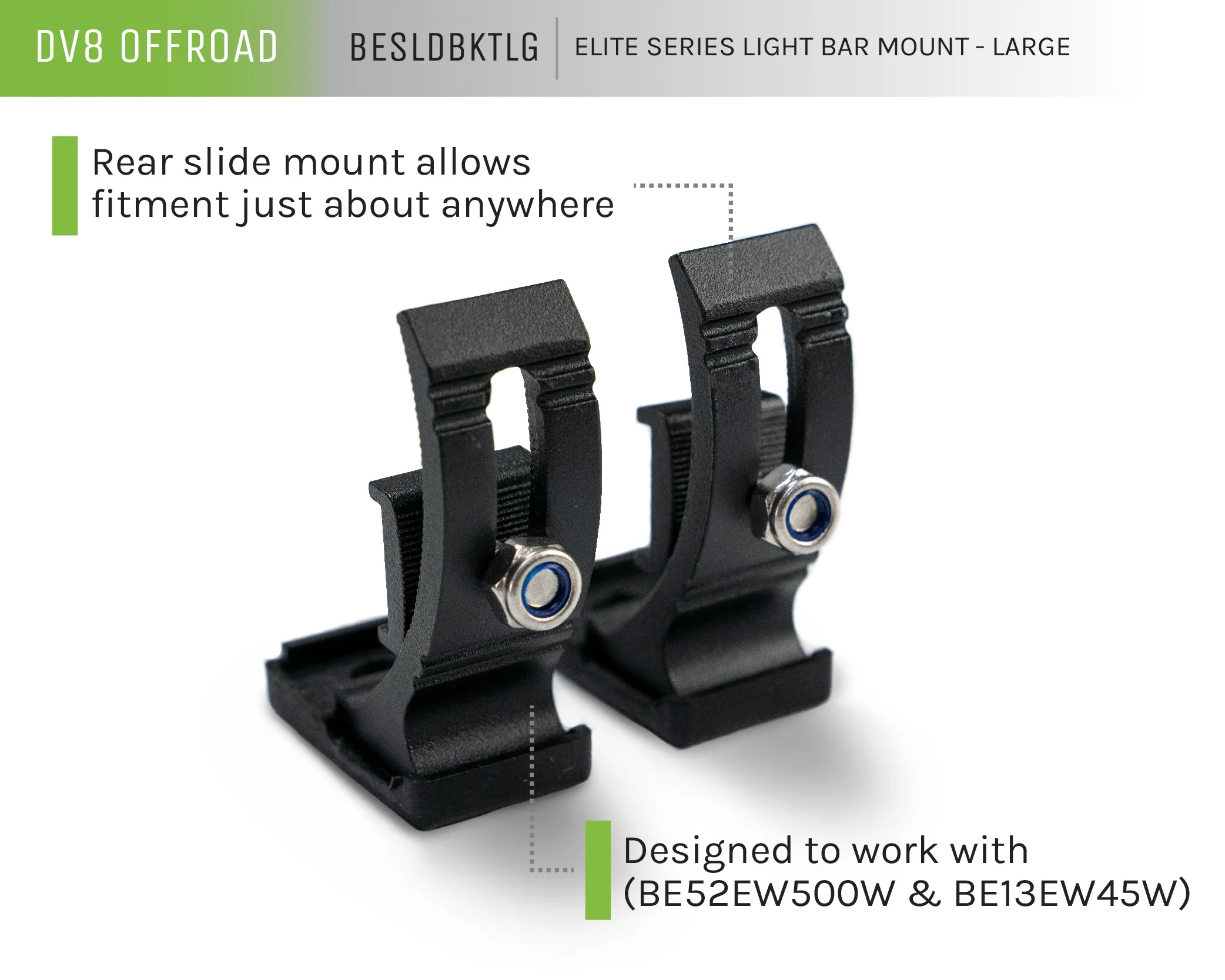 Elite Series Light Bar Mount - Large - Image 7