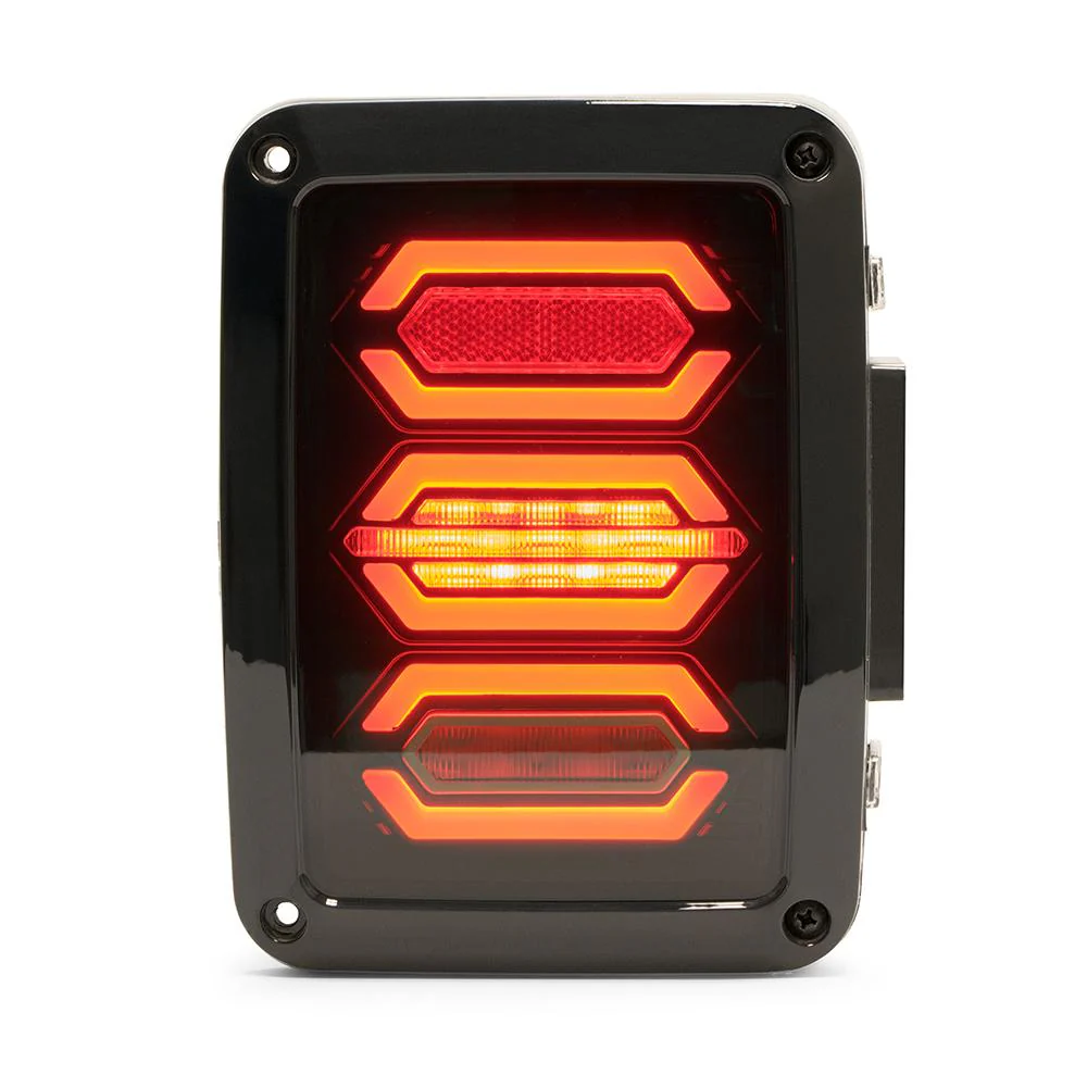 2007-2018 Jeep JK LED Tail Lights - Image 3