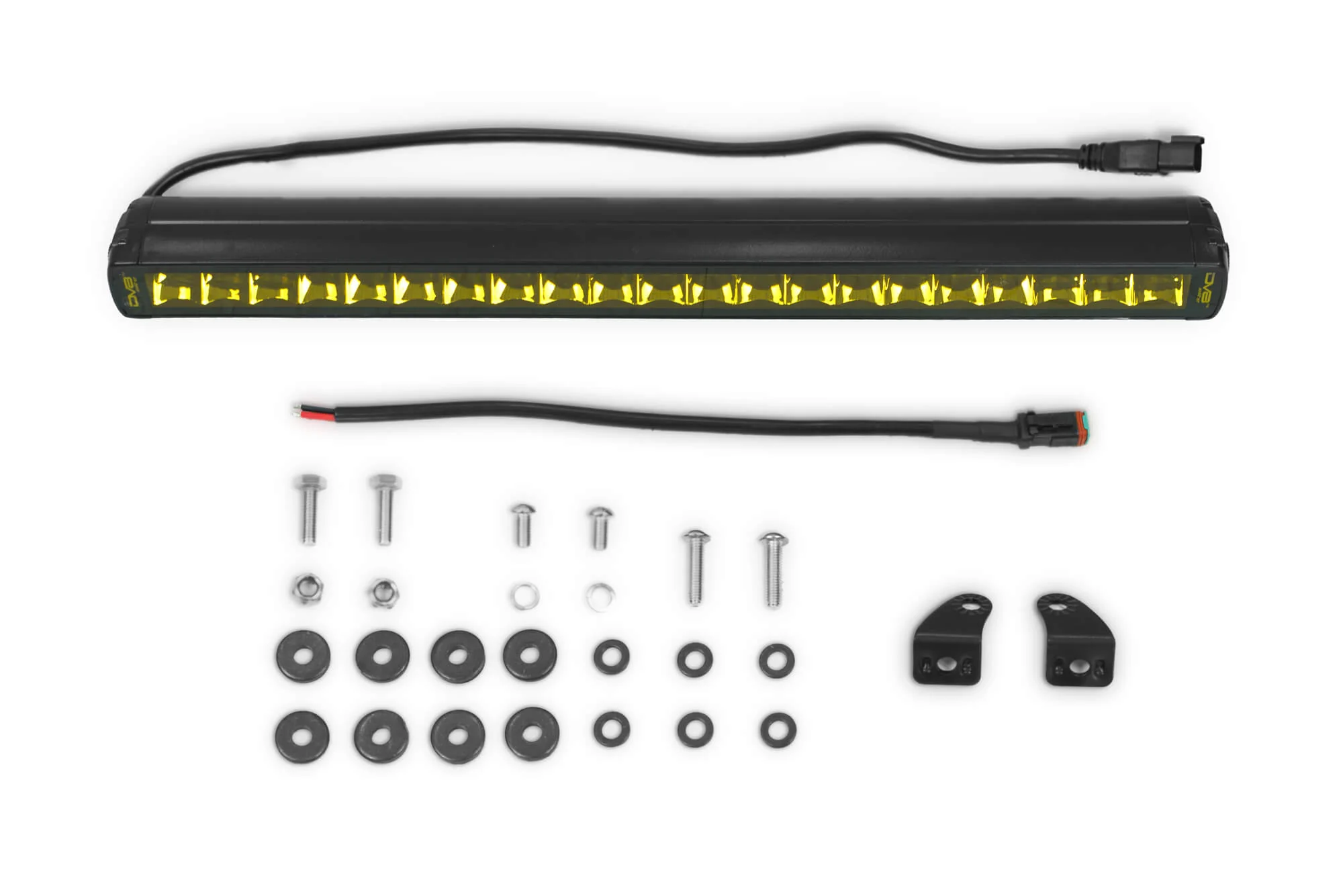 20-Inch Elite Series Amber LED Light Bar | Single Row - Image 15