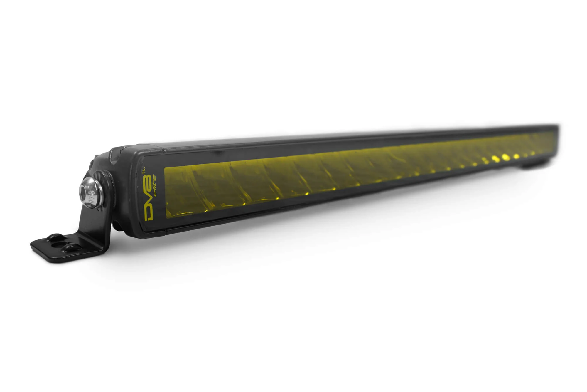 20-Inch Elite Series Amber LED Light Bar | Single Row - Image 3