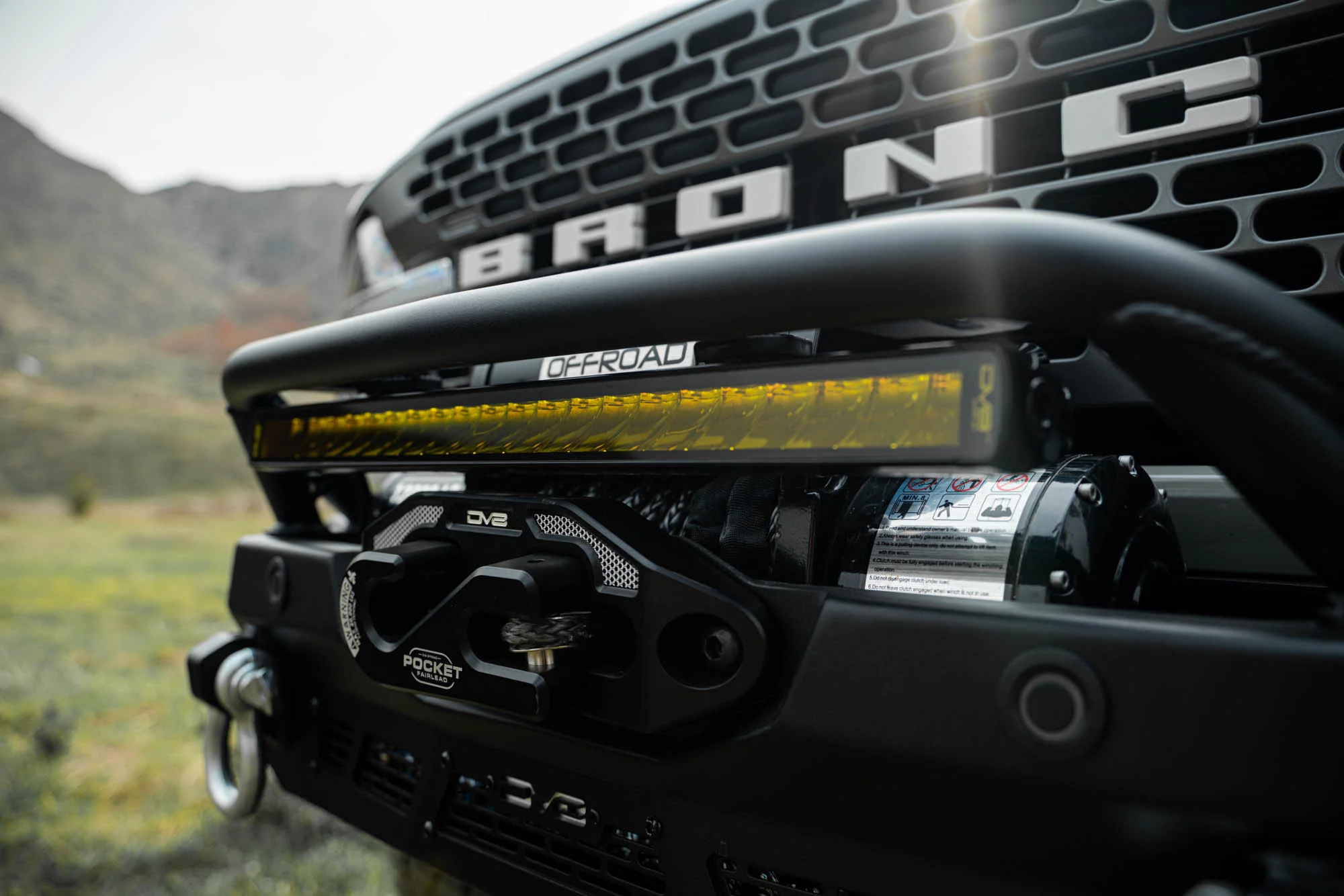 20-Inch Elite Series Amber LED Light Bar | Single Row - Image 5