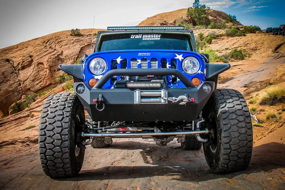 OR-Fab 2007-2018 Wrangler JK | Mid Width Winch Ready Front Bumper - Image 3