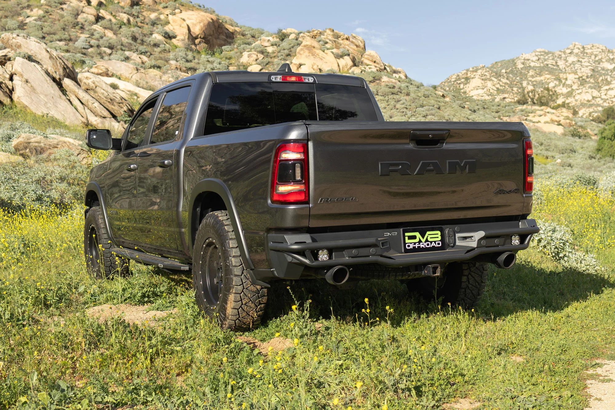 2019-2026 Ram 1500 Rear Tube Bumper - Image 4