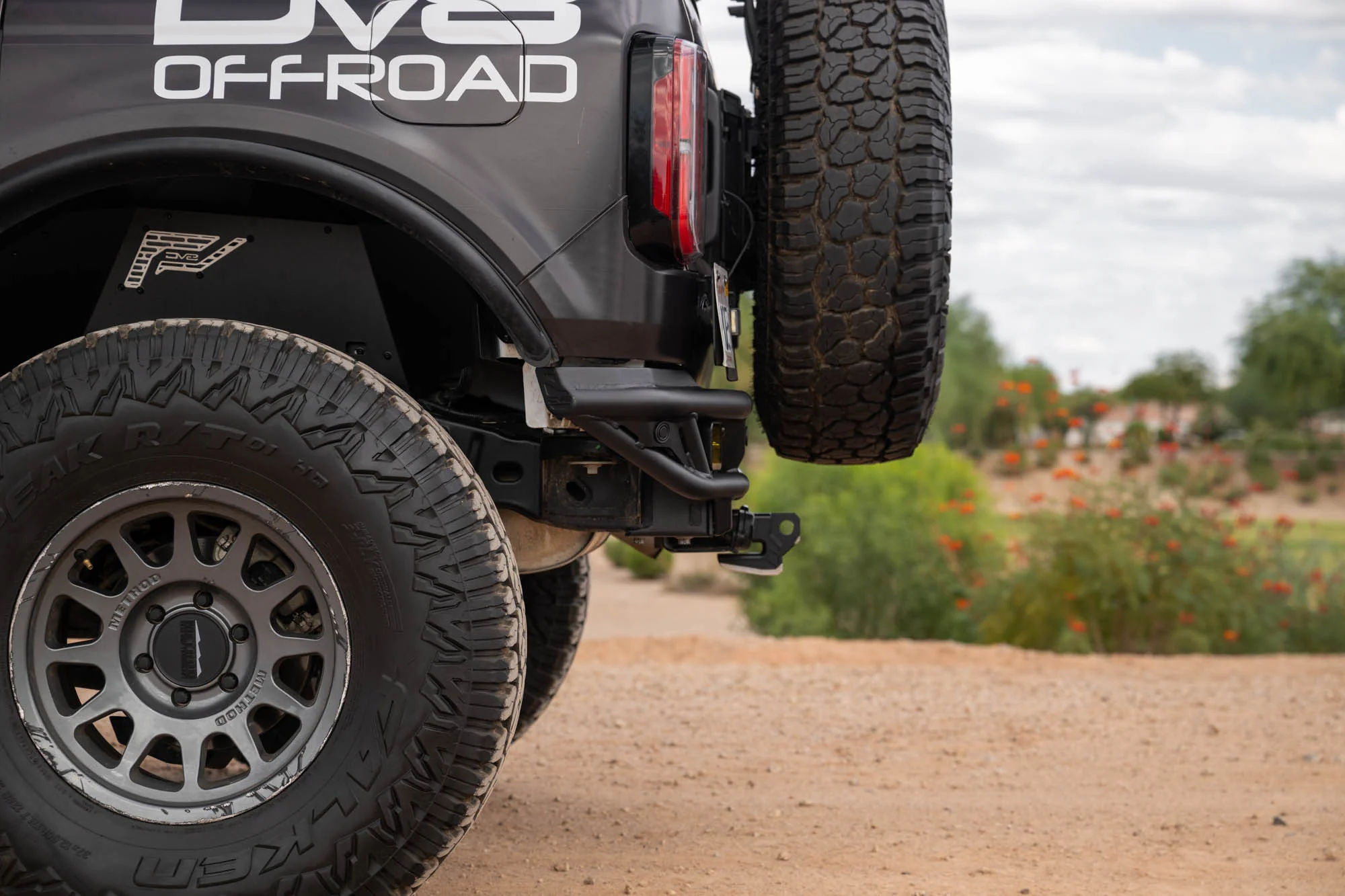 2021-2026 Ford Bronco Rear Tube Bumper - Image 5