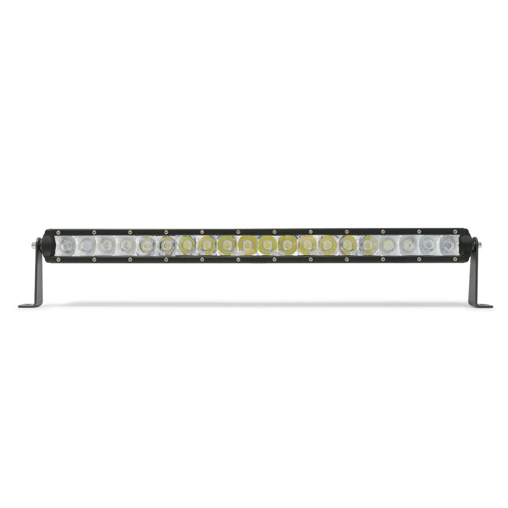 Single Row LED Light Bar with Chrome Face - Image 4