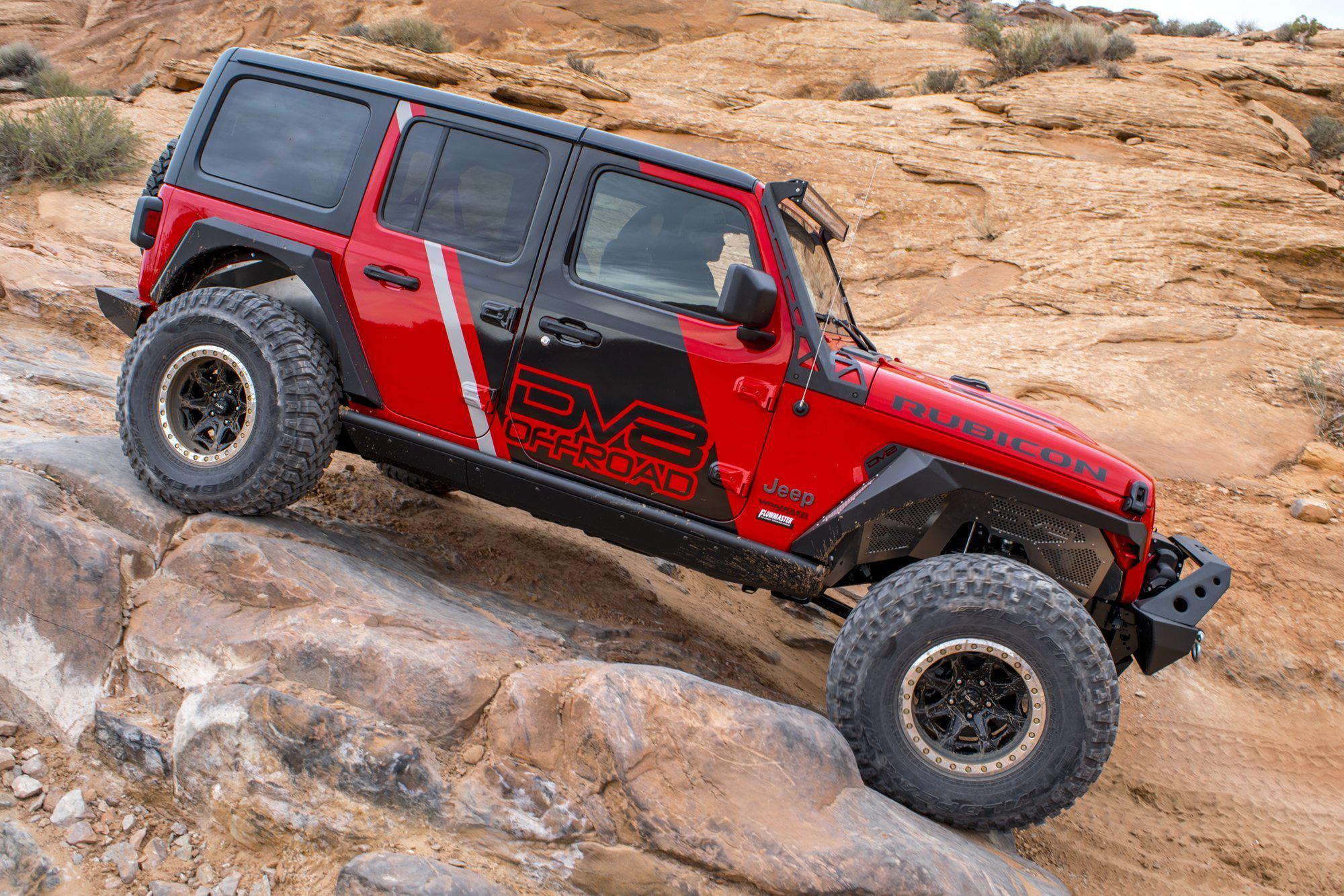 2018-2023 Jeep JL 4-Door Boatside Rock Sliders - Image 3