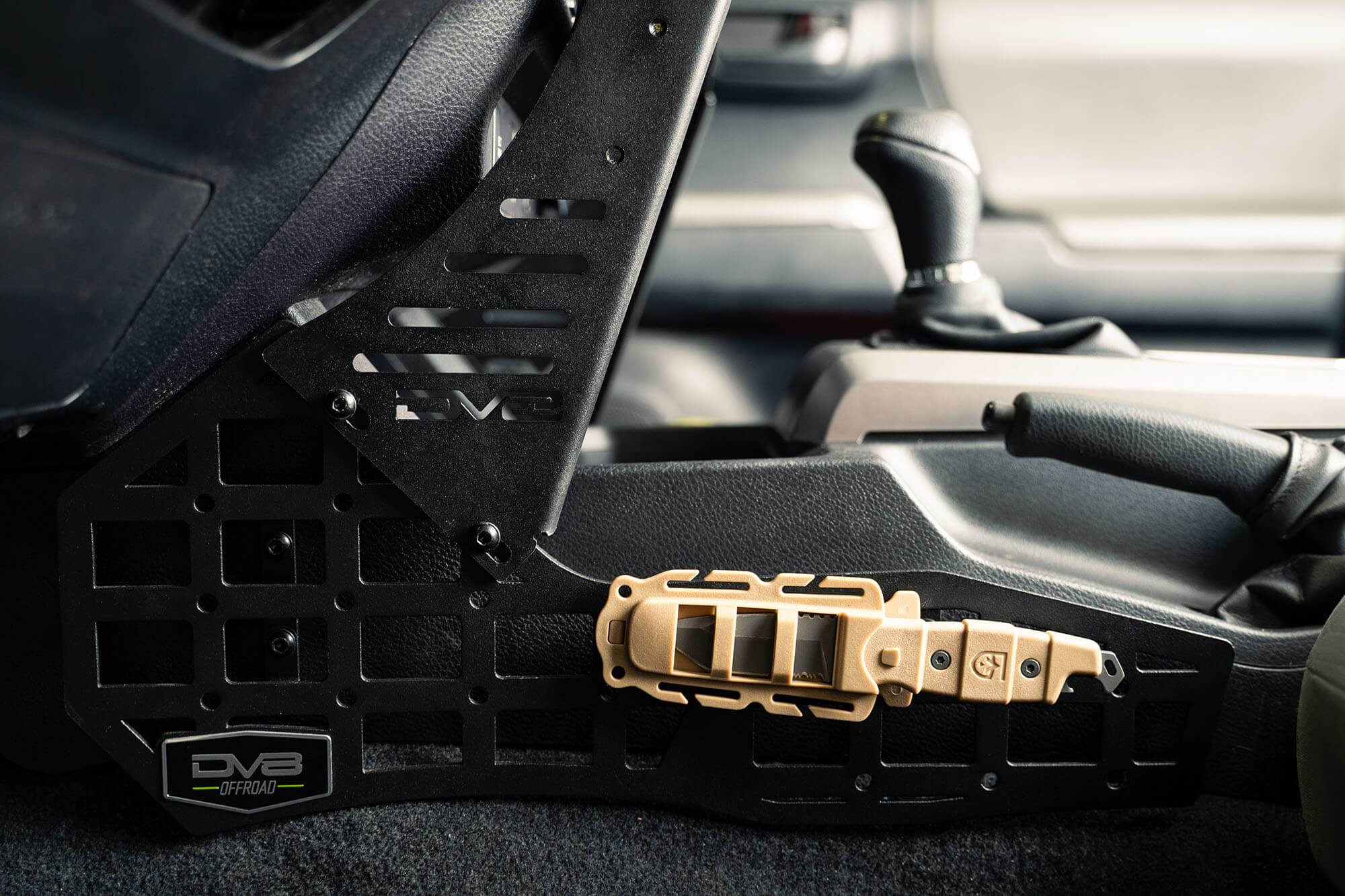 2016-2023 Toyota Tacoma Center Console Molle Panels & Device Mount - Image 6