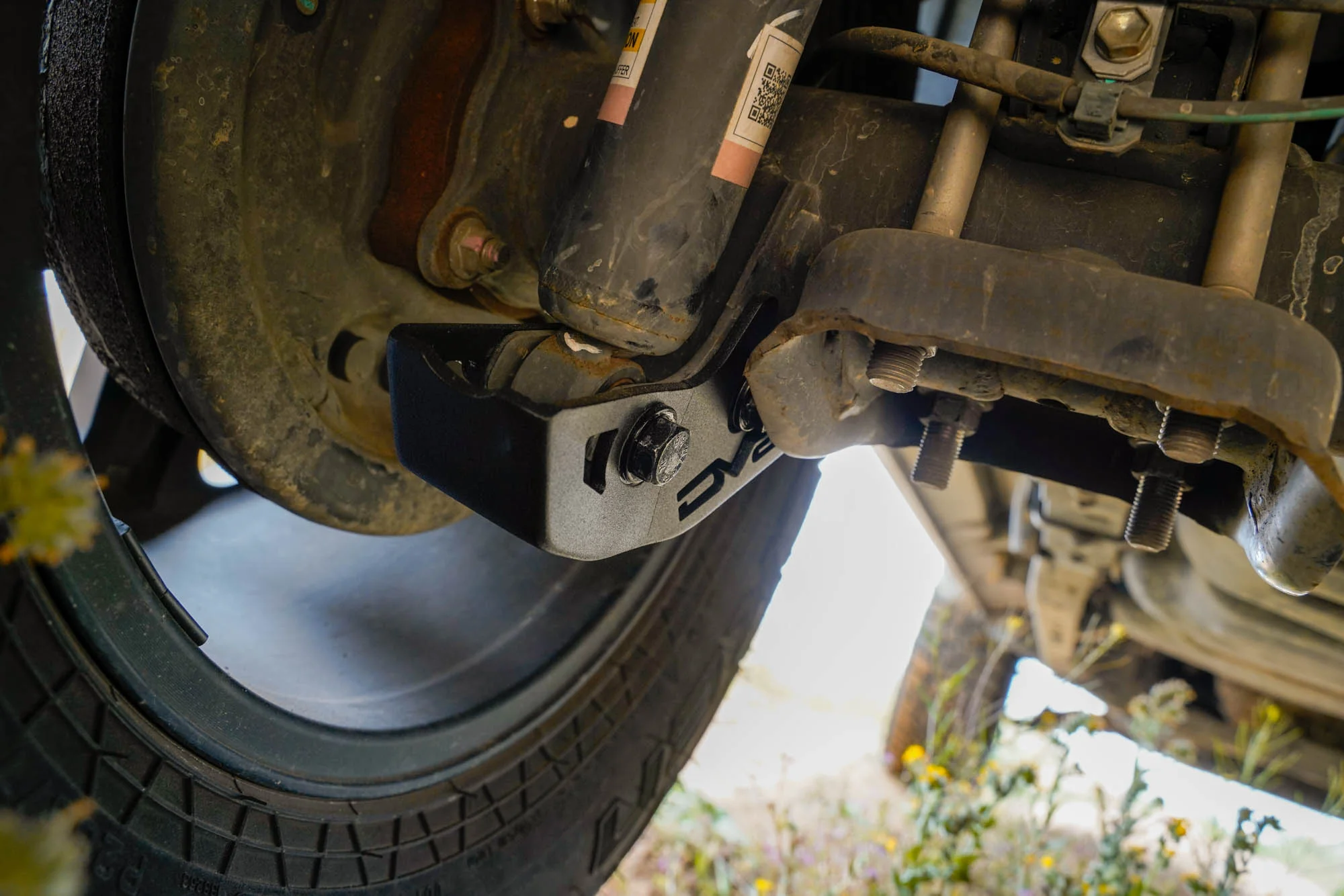 2016-2023 Toyota Tacoma Rear Shock Skid Plates - Image 9
