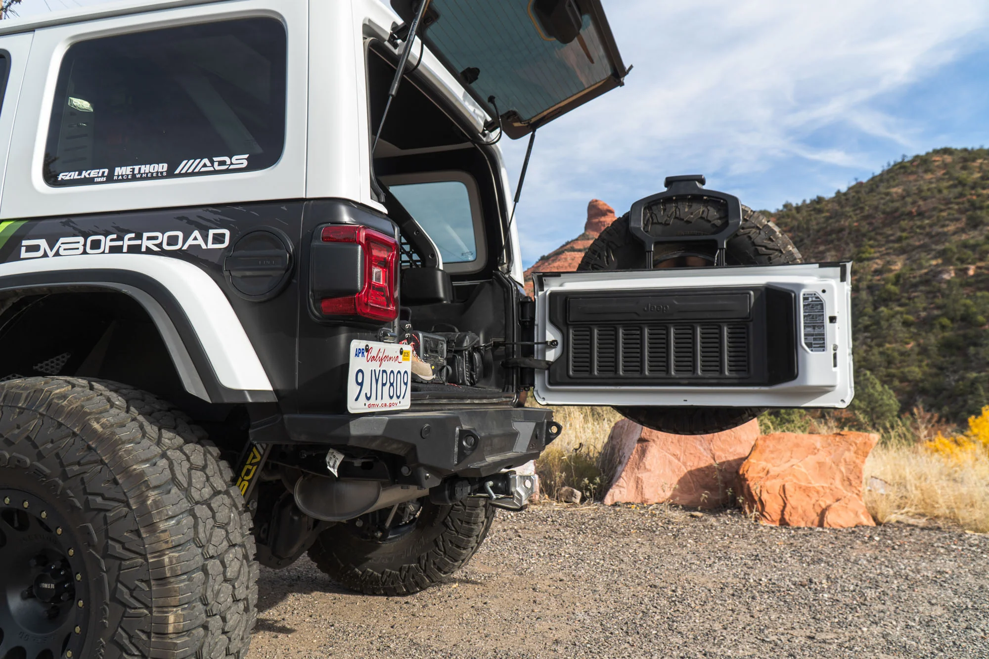 2018-2026 Jeep Wrangler JL Spare Tire Carrier - Image 14