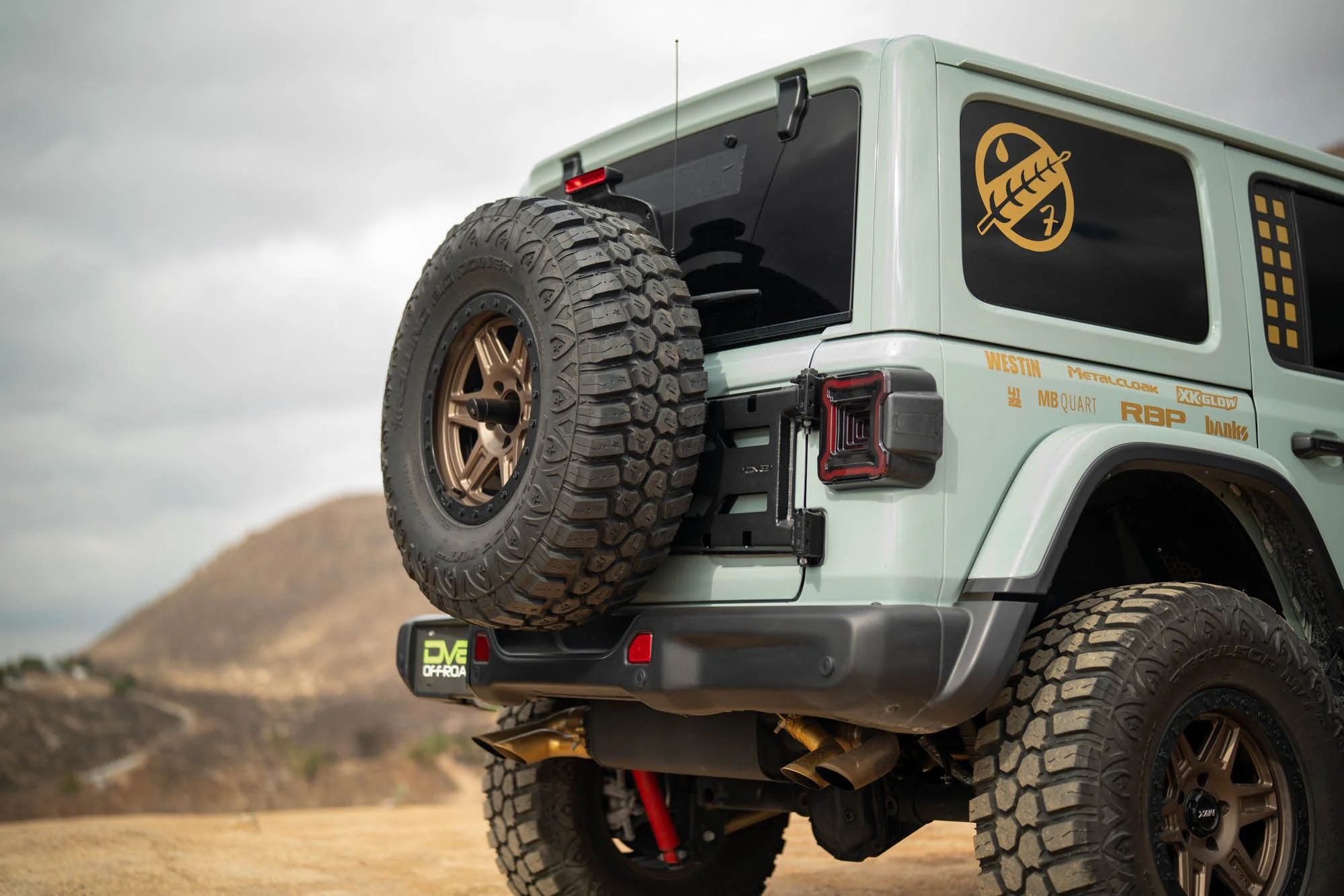 2018-2026 Jeep Wrangler JL Spare Tire Carrier - Image 7