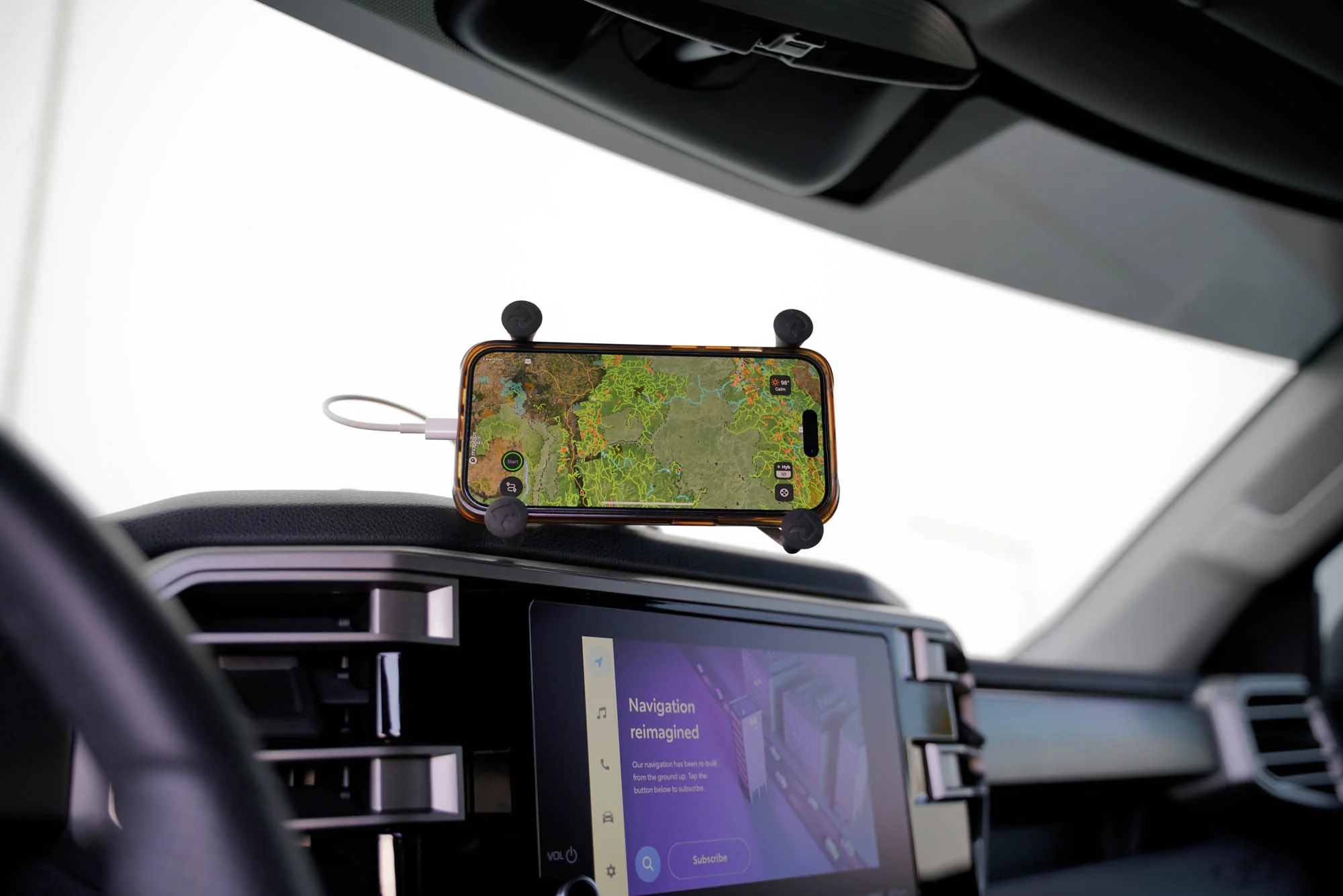 2022-2026 Toyota Tundra & 2023 Sequoia | Digital Device Dash Mount - Image 4
