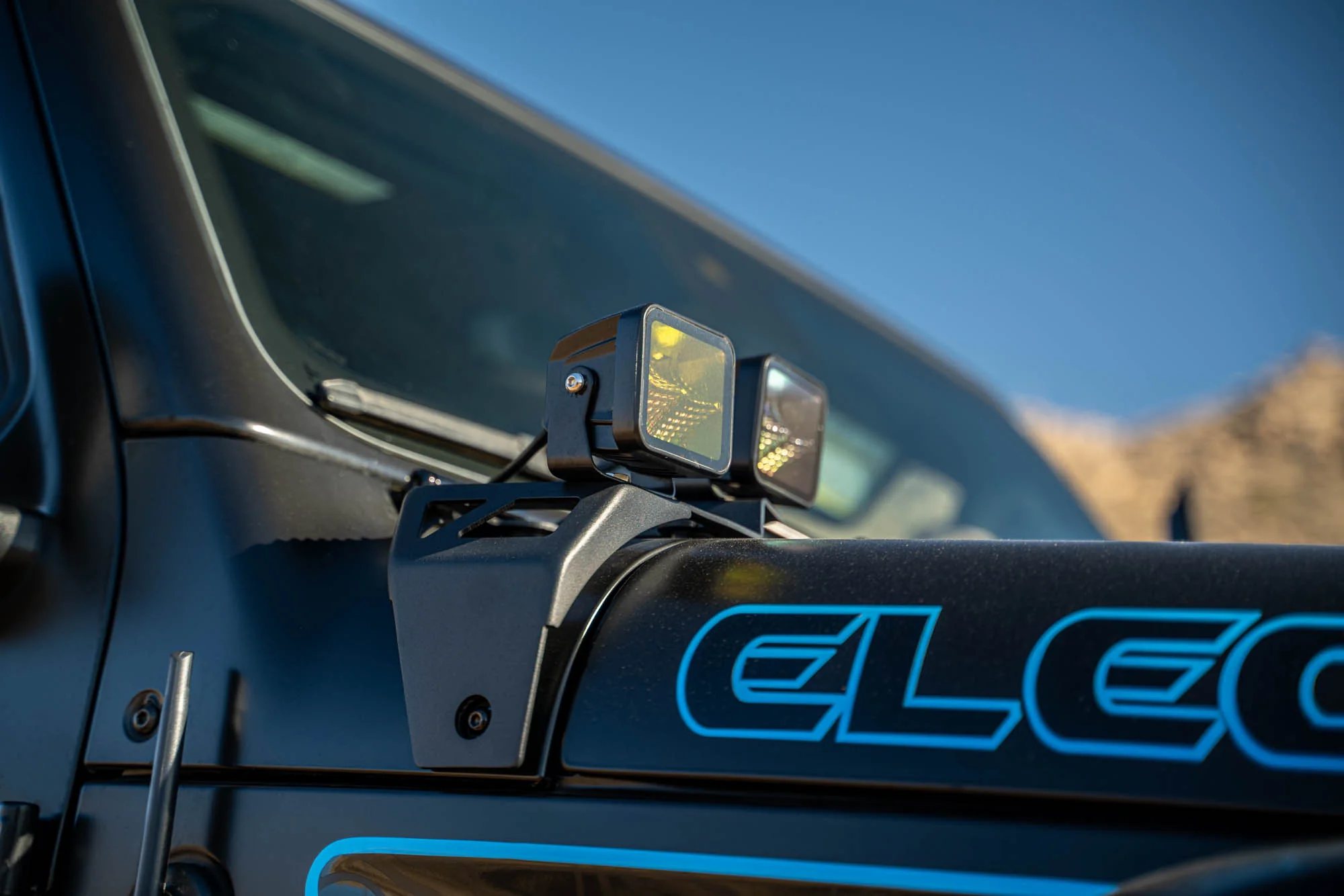 2021-2026 Jeep Wrangler JL 4xe | Dual Light Pod Mounts - Image 2