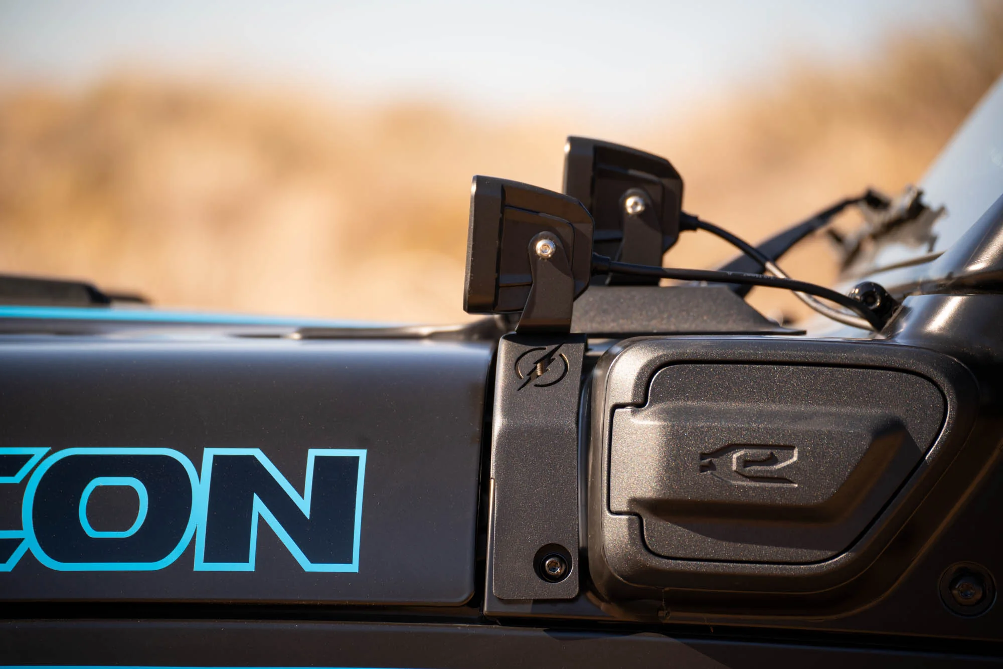 2021-2026 Jeep Wrangler JL 4xe | Dual Light Pod Mounts - Image 3