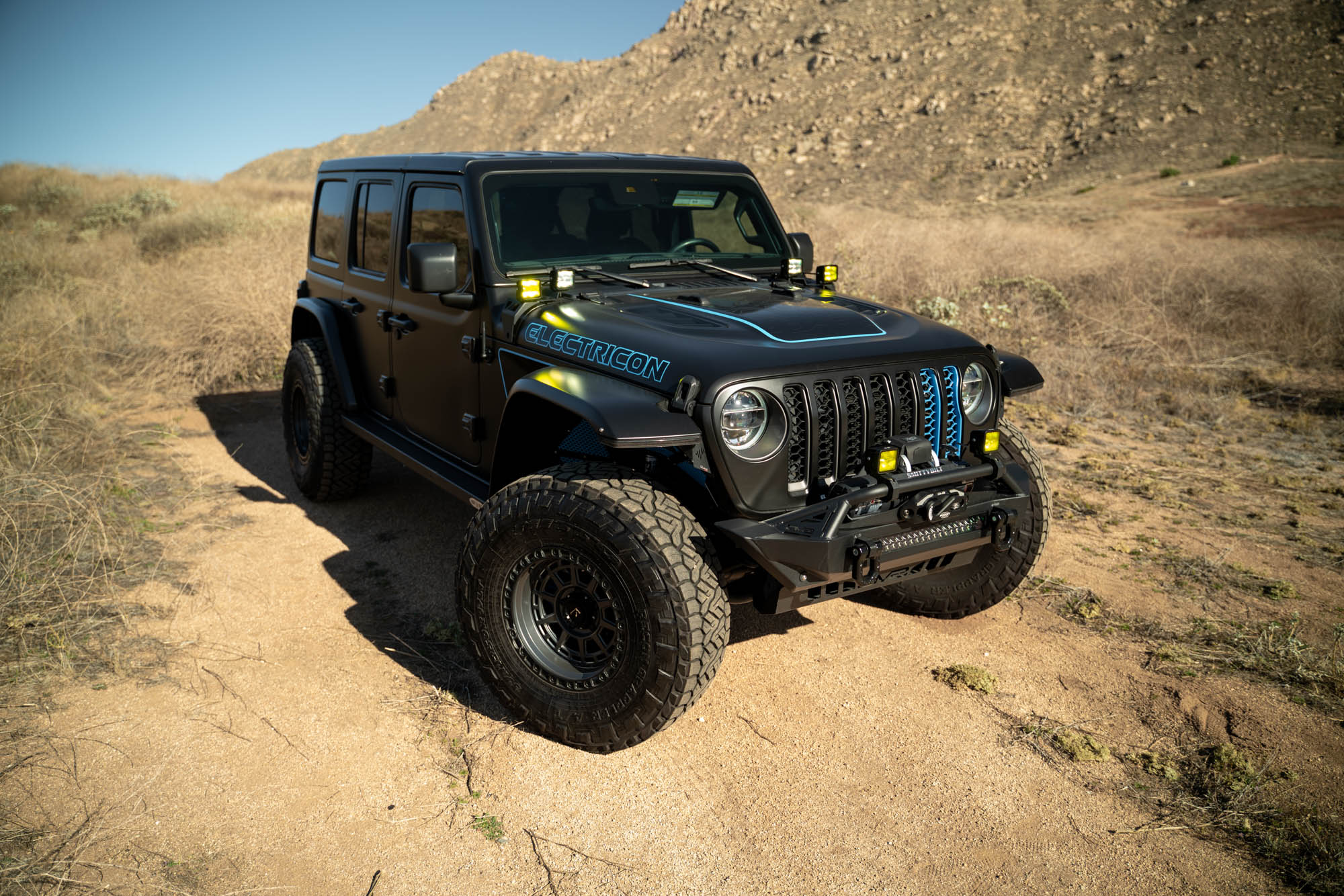 2021-2026 Jeep Wrangler JL 4xe | Dual Light Pod Mounts - Image 4
