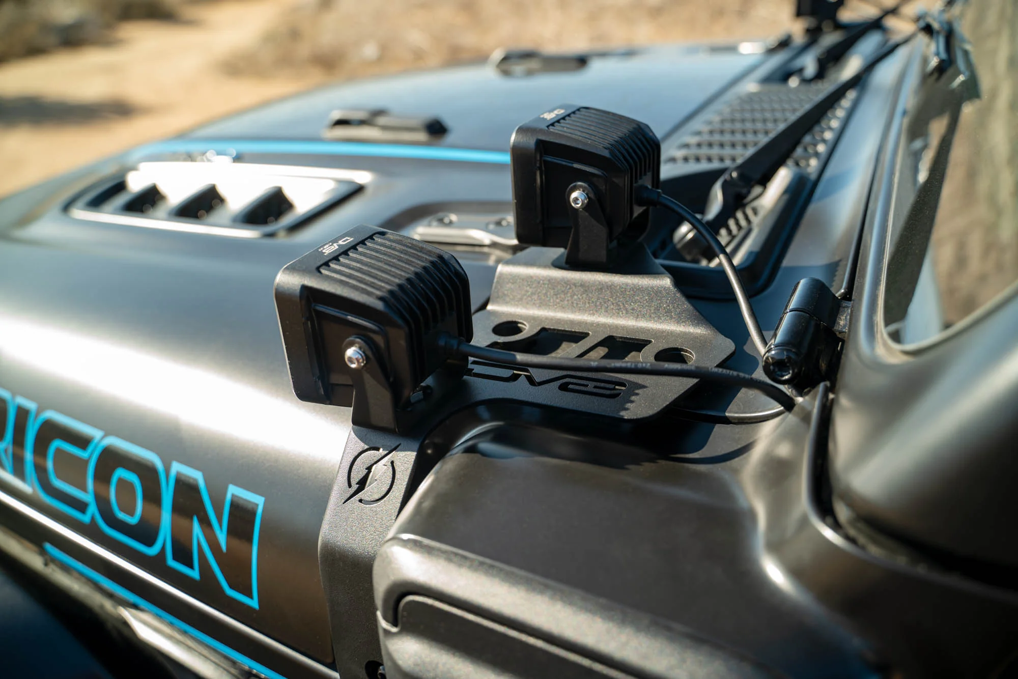 2021-2026 Jeep Wrangler JL 4xe | Dual Light Pod Mounts - Image 8