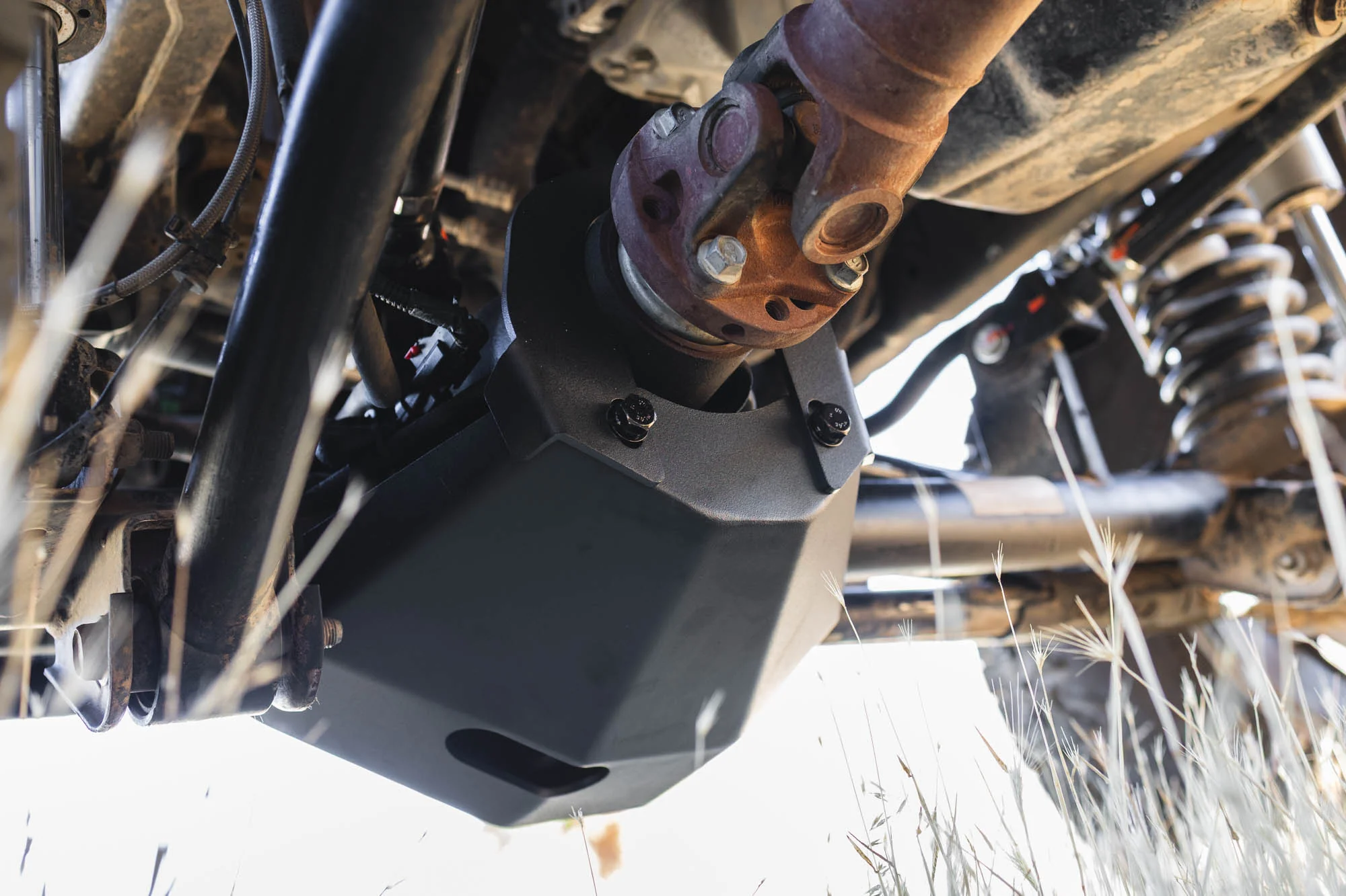2007-2018 Jeep Wrangler JK Dana 44 Front Differential Skid Plate - Image 3