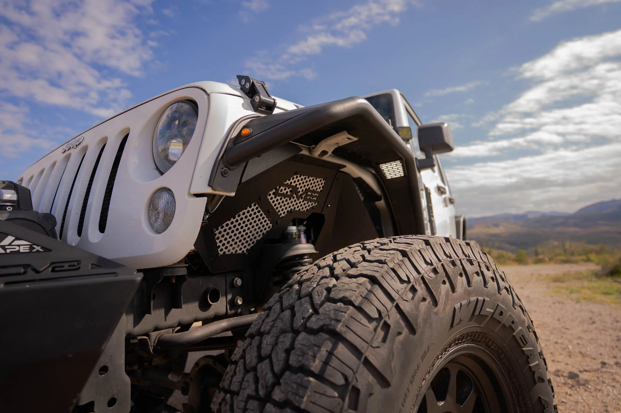 2007-2018 Jeep Wrangler JK Front Inner Fenders - Image 5