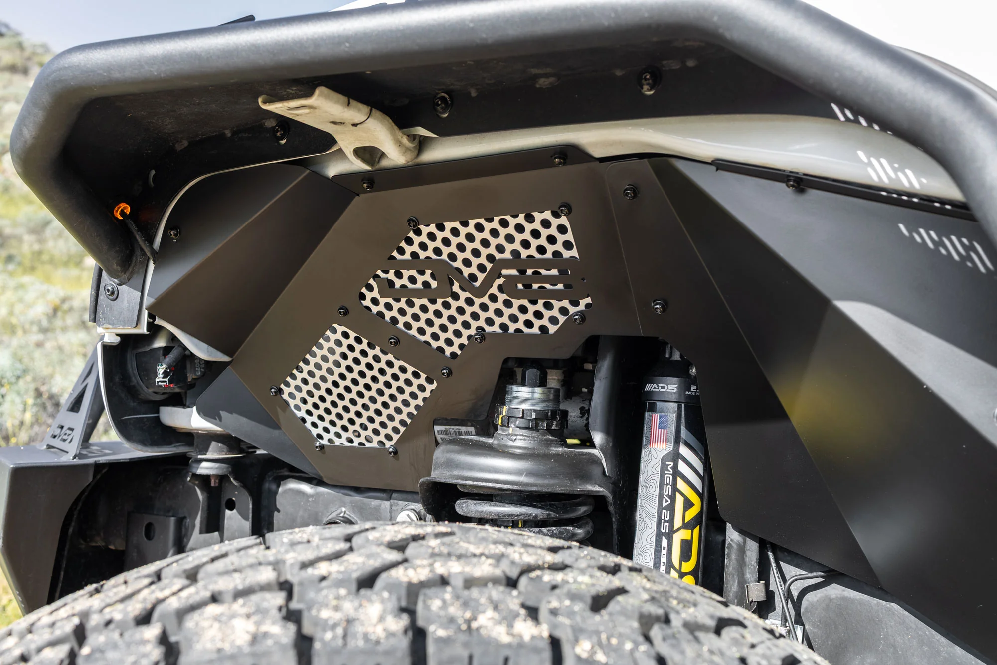 2007-2018 Jeep Wrangler JK Front Inner Fenders - Image 7