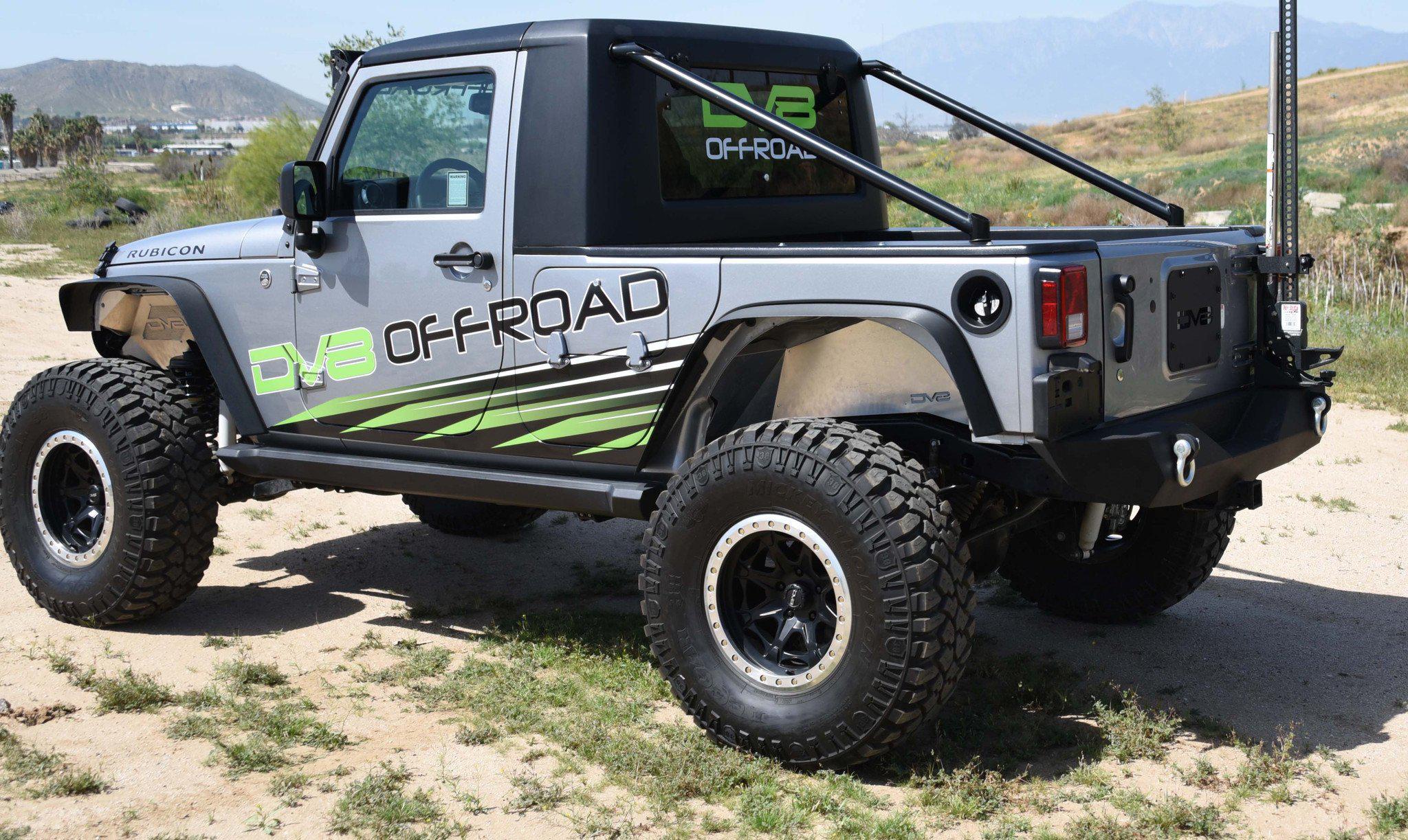 2007-2018 Jeep JK Front Inner Fenders with Optional Rock Lights - Image 11