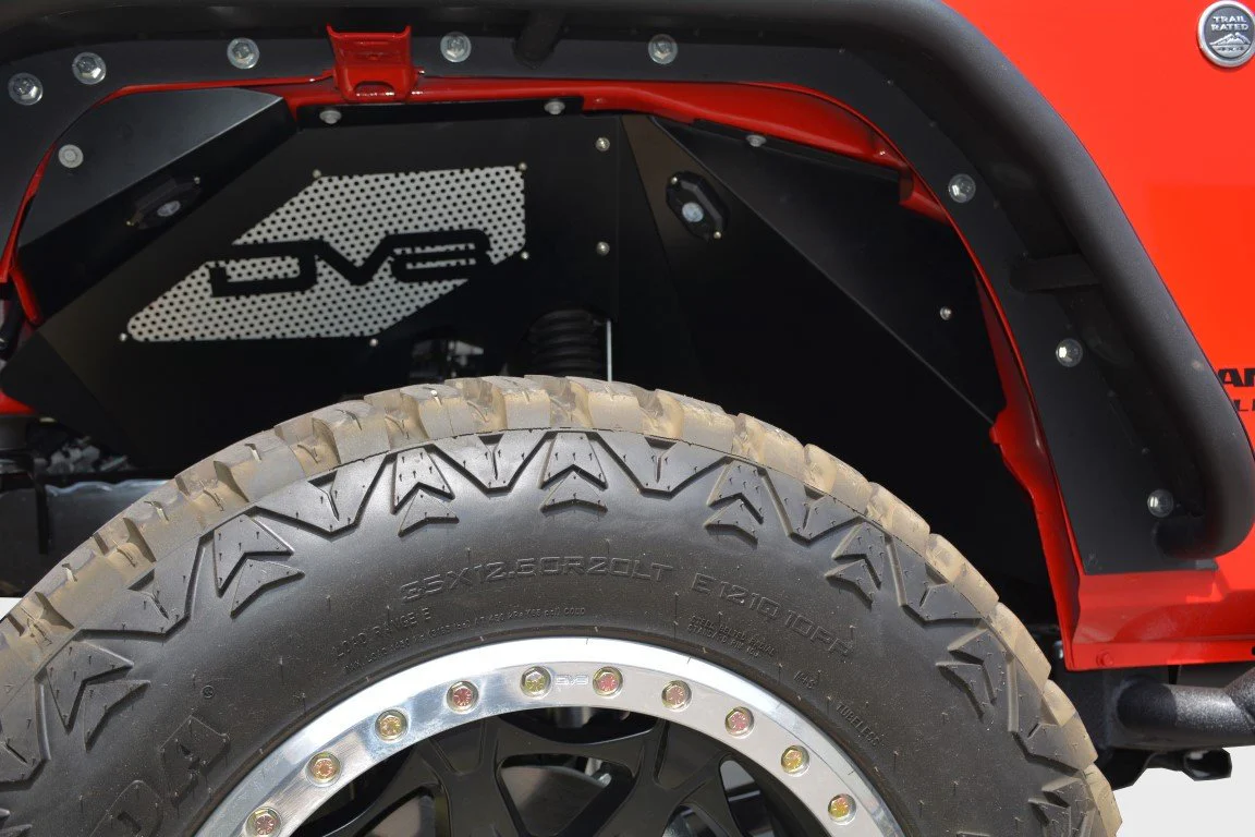 2007-2018 Jeep JK Front Inner Fenders with Optional Rock Lights - Image 13