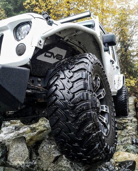 2007-2018 Jeep JK Front Inner Fenders with Optional Rock Lights - Image 7