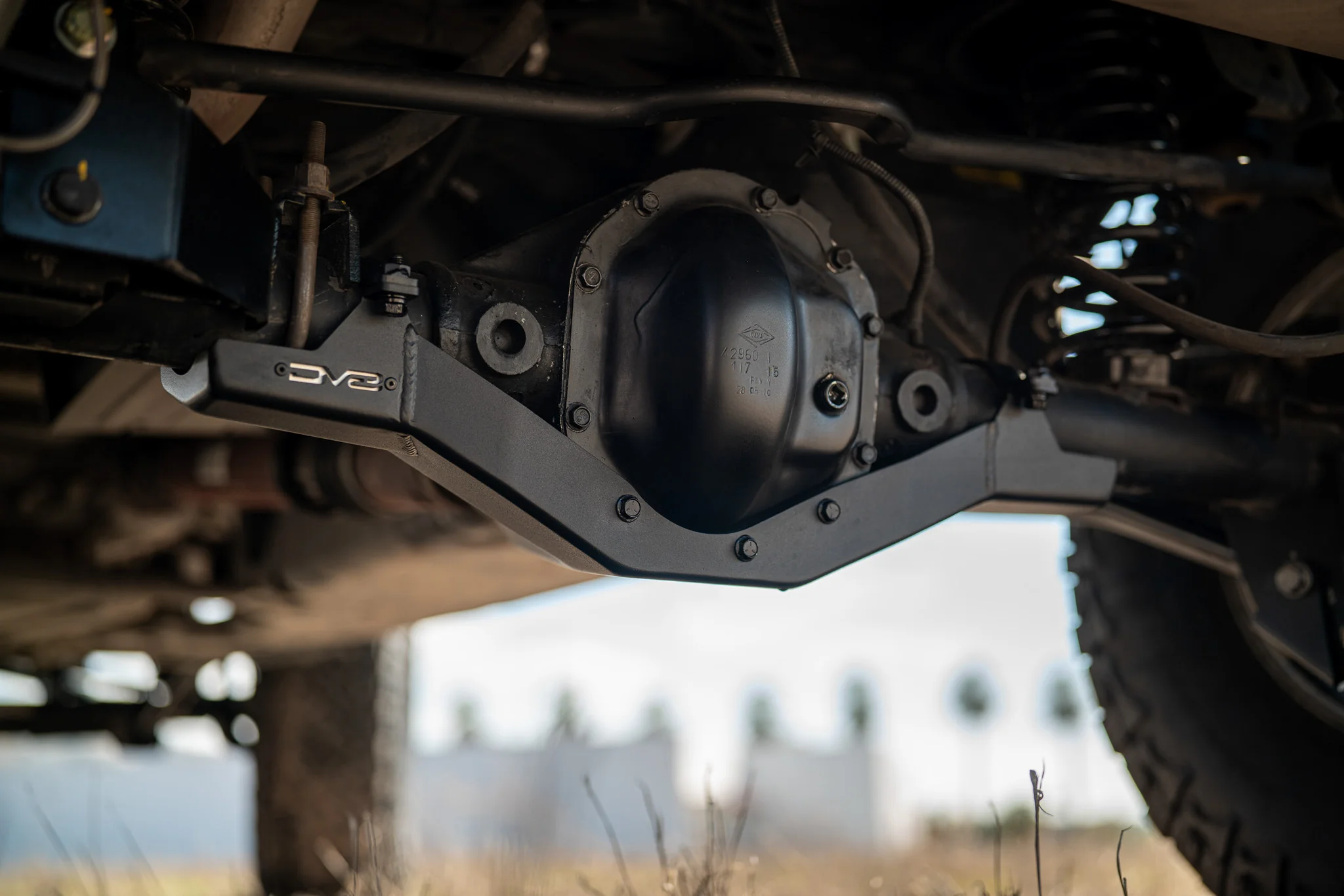 2007-2018 Jeep Wrangler JK Dana 44 Rear Differential Skid Plate - Image 4