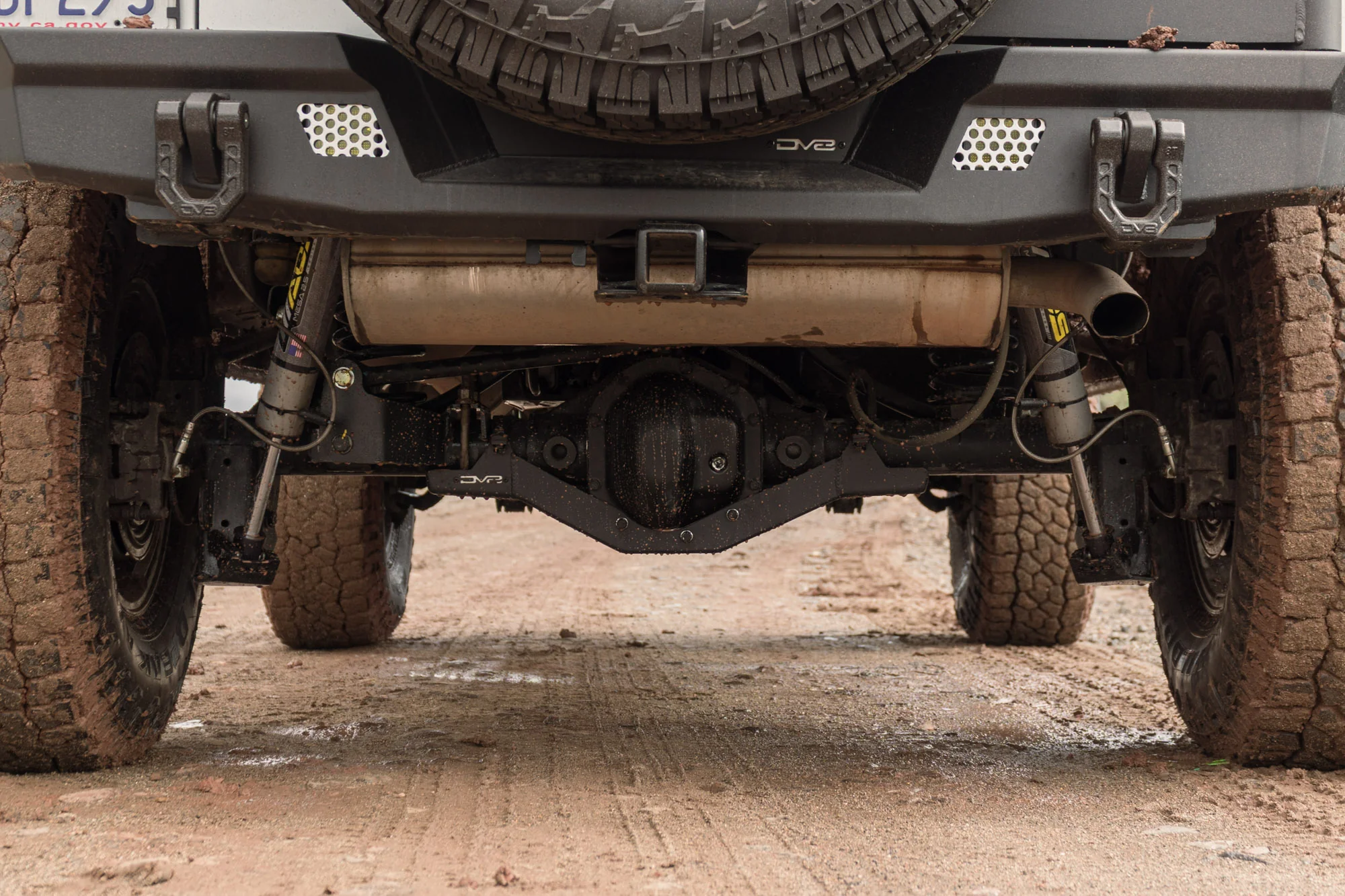 2007-2018 Jeep Wrangler JK Dana 44 Rear Differential Skid Plate - Image 7