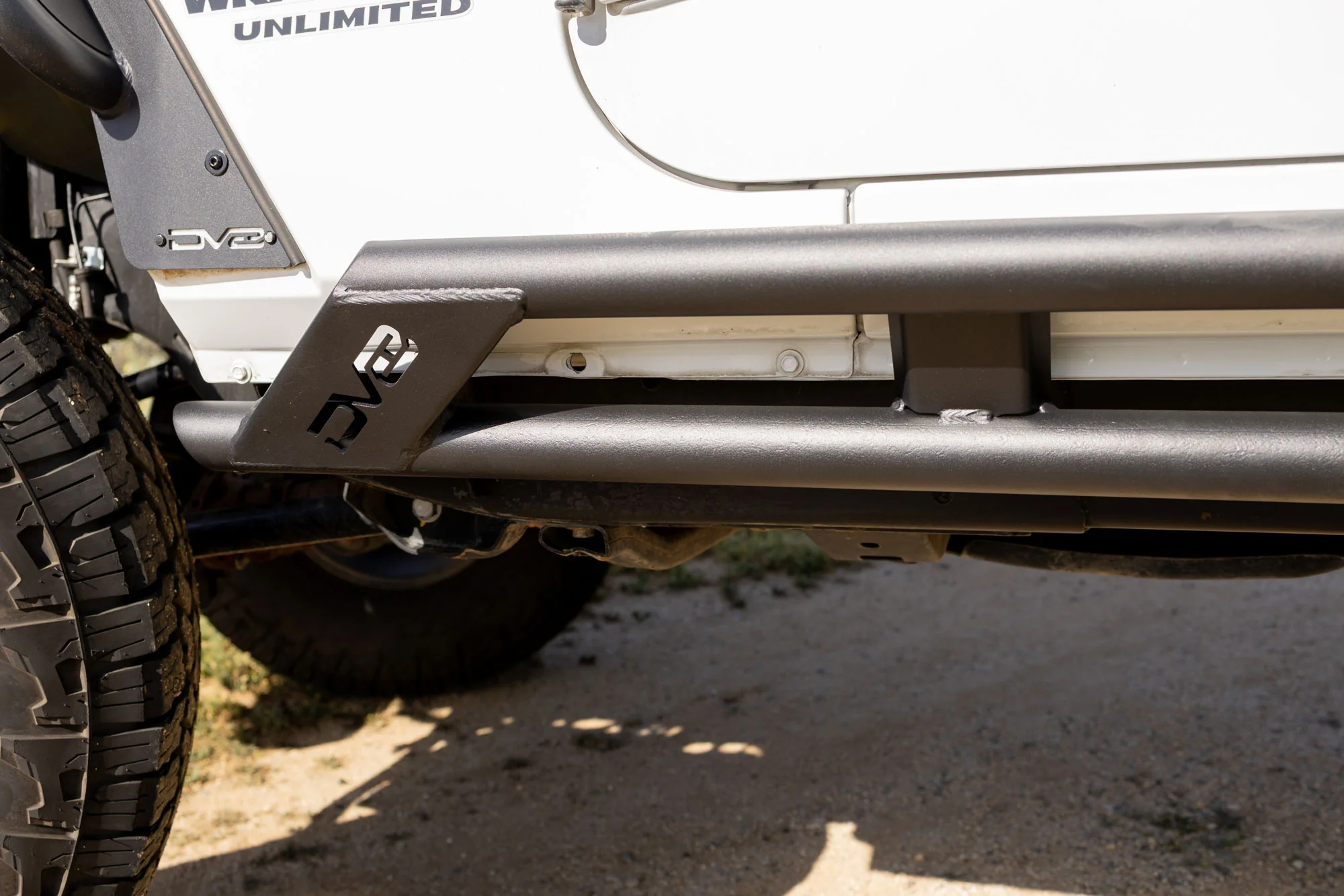 2007-2018 Jeep Wrangler JK 4-Door Rock Sliders - Image 13