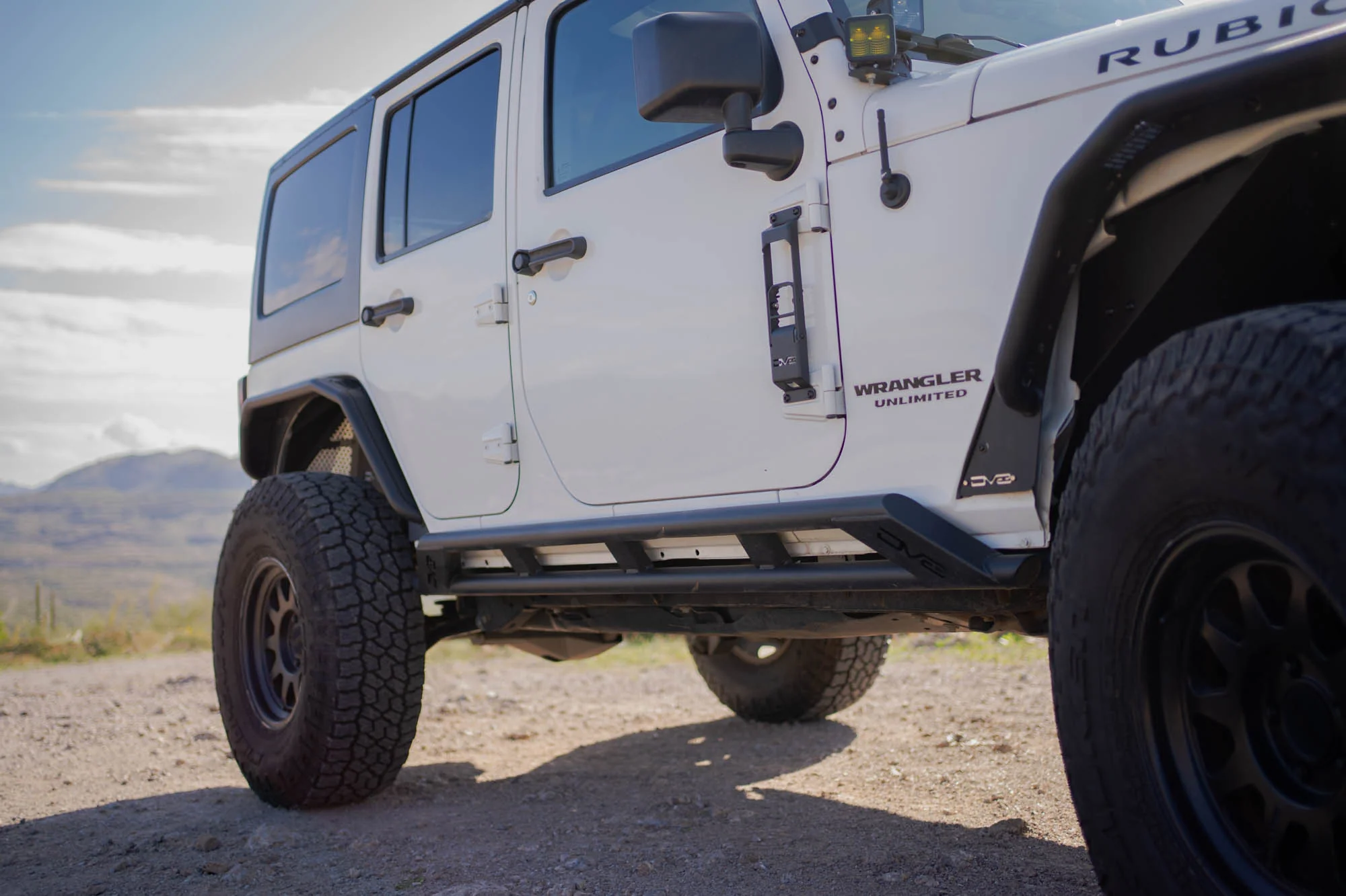 2007-2018 Jeep Wrangler JK 4-Door Rock Sliders - Image 5