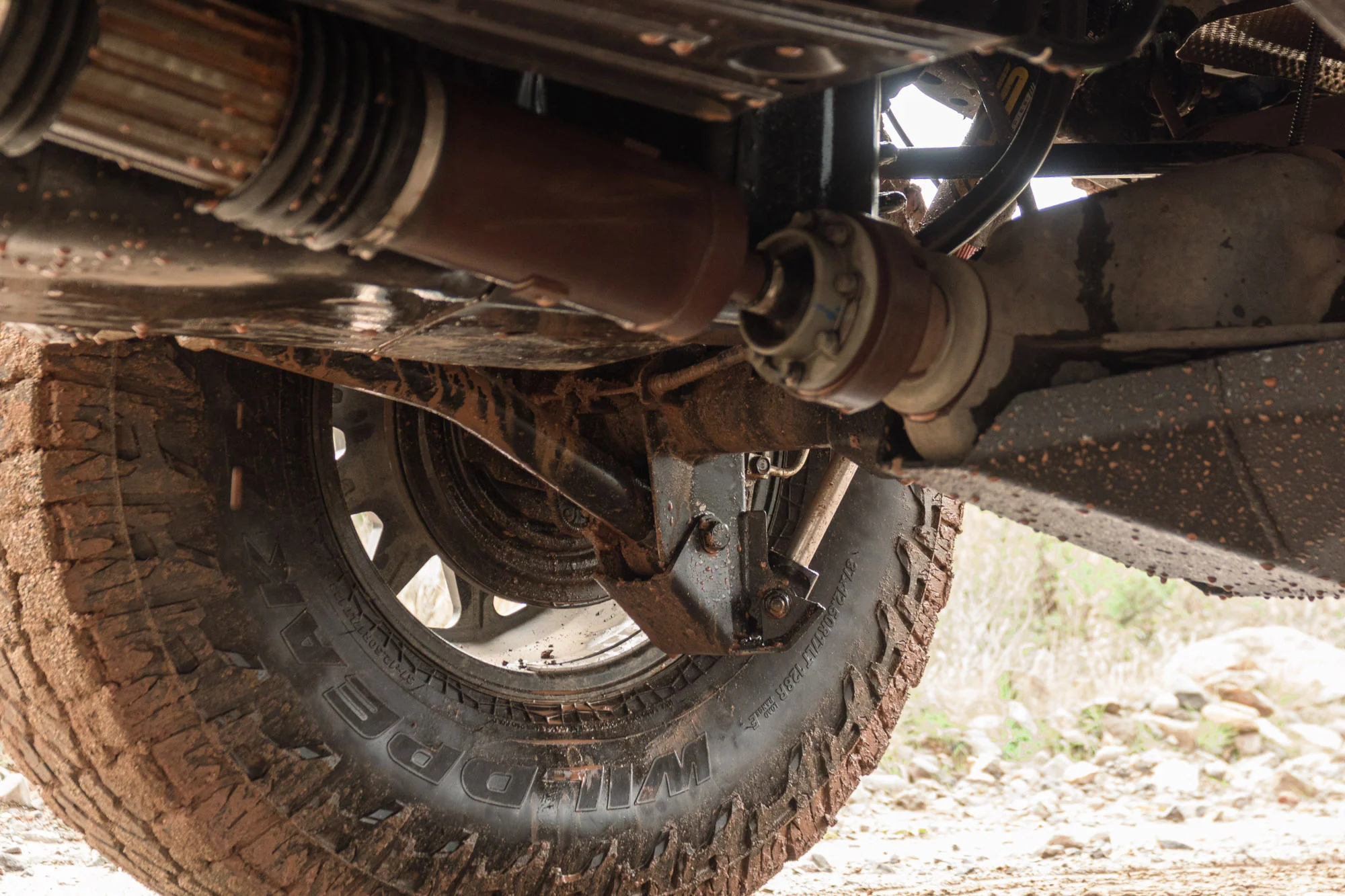 2007-2018 Jeep Wrangler JK Rear Shock & Link Skid Plates - Image 4