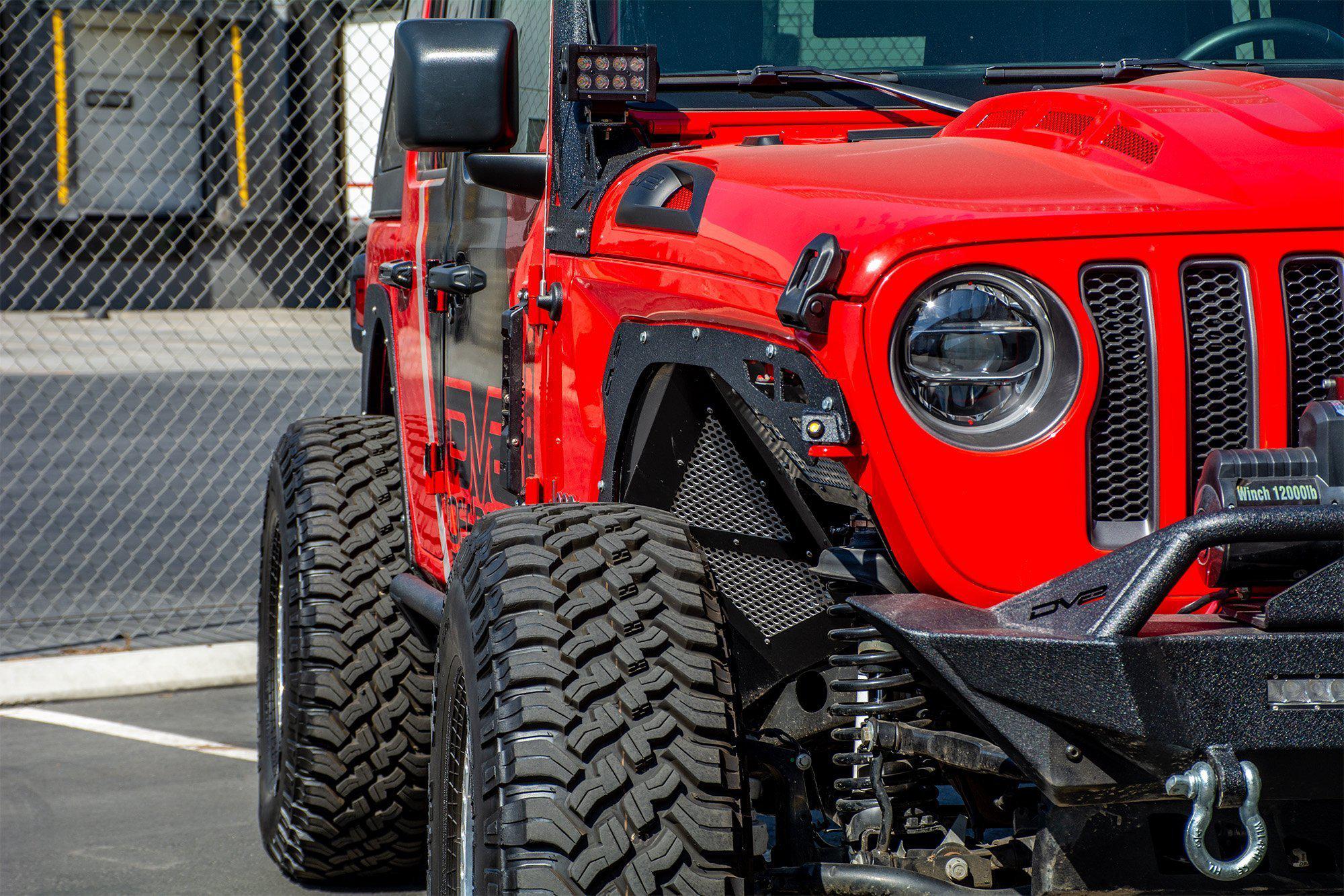 2018-2024 Jeep JL Fender Flares Delete Kit | Front & Rear - Image 4