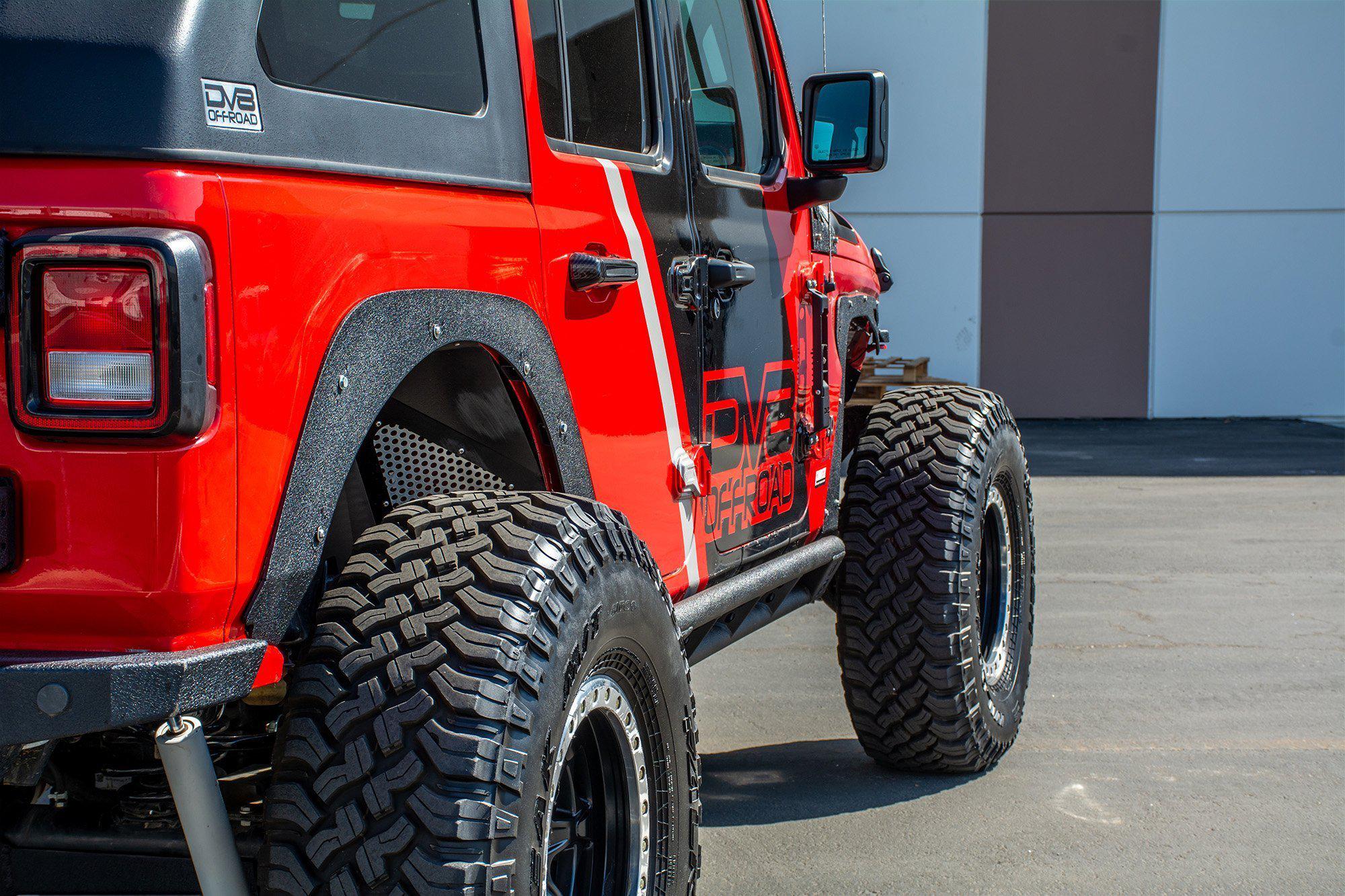 2018-2024 Jeep JL Fender Flares Delete Kit | Front & Rear - Image 6