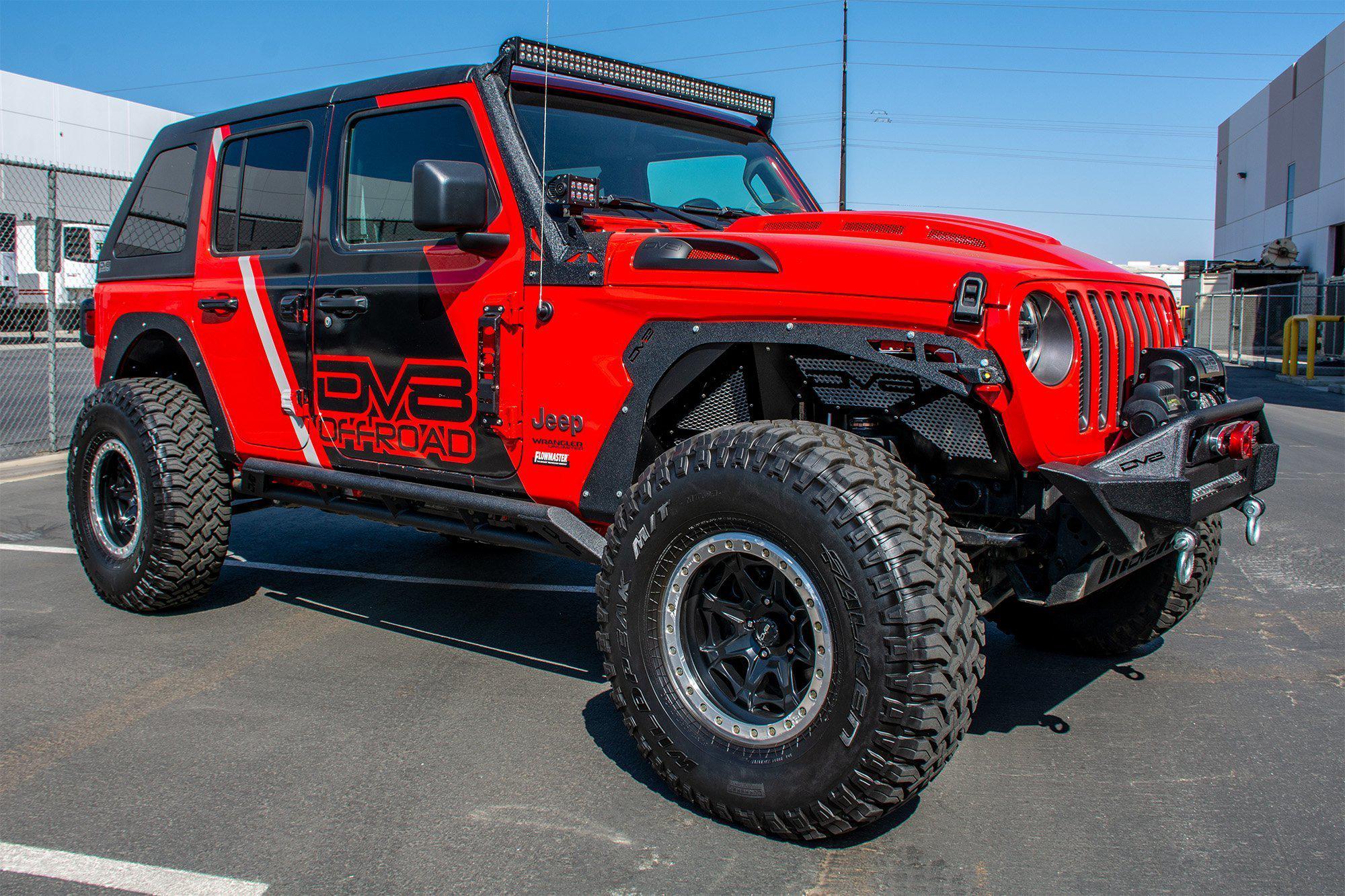 2018-2024 Jeep JL Fender Flares Delete Kit | Front & Rear - Image 7