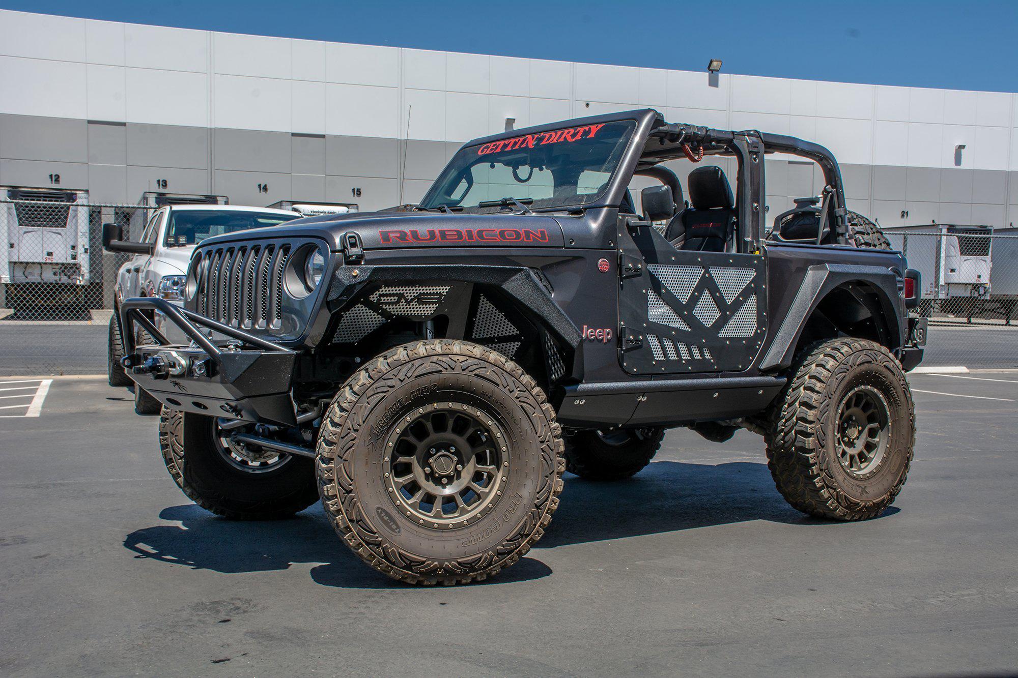2018-2023 Jeep JL 2-Door Boatside Rock Sliders - Image 6