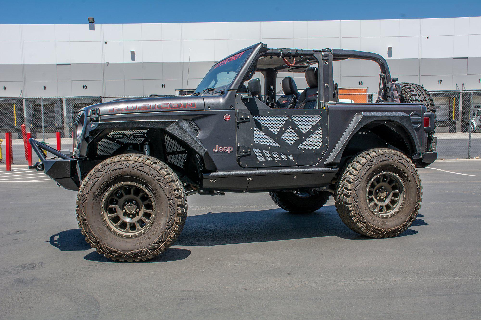 2018-2023 Jeep JL 2-Door Boatside Rock Sliders - Image 7
