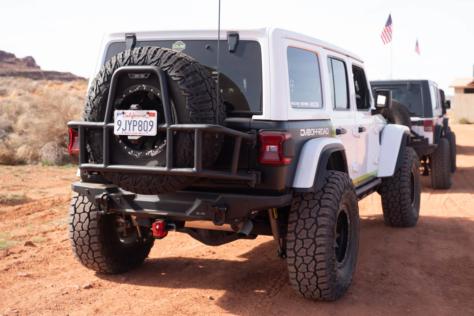 2018-2026 Jeep Wrangler JL Body Mounted Tire Carrier - Image 2