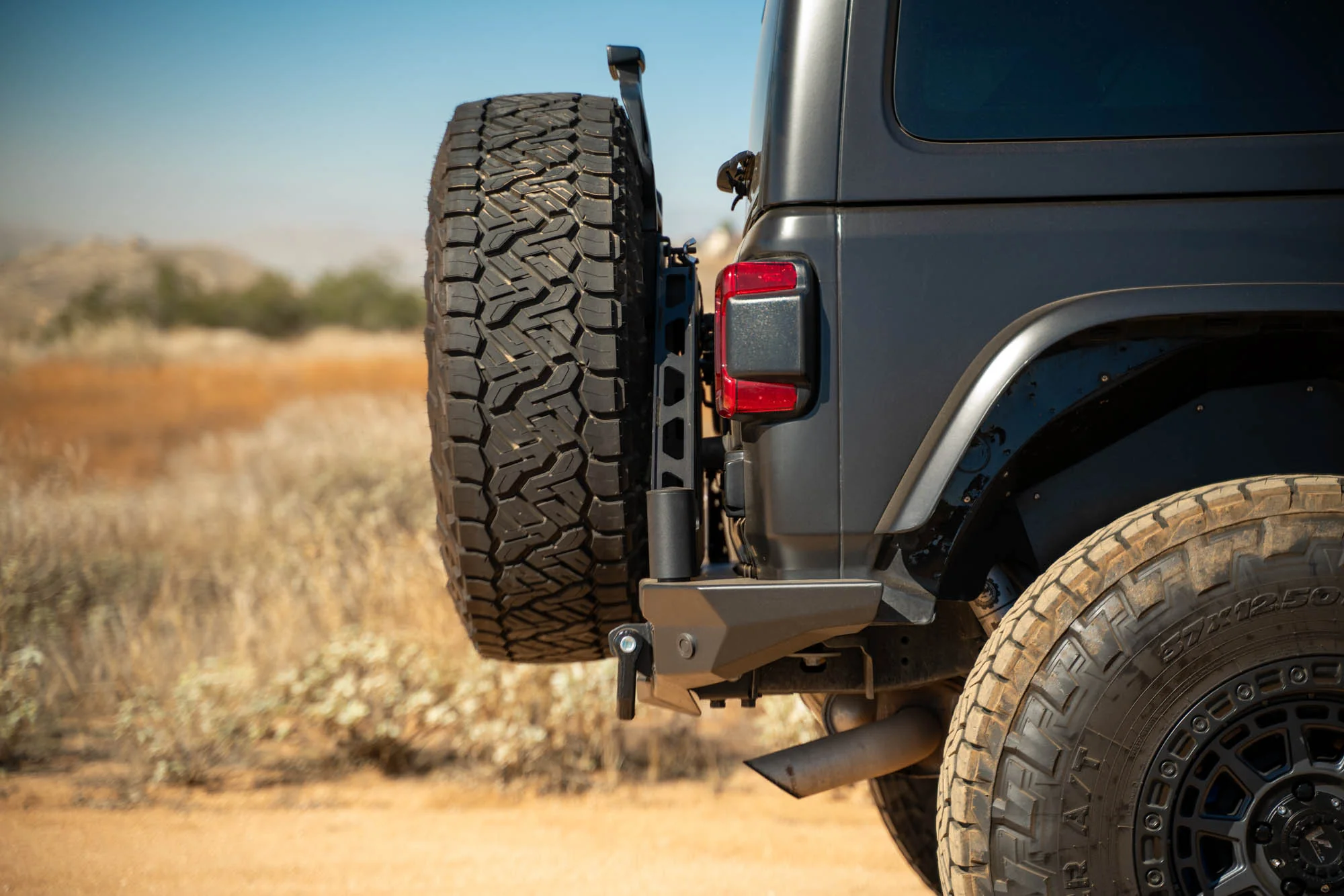 2018-2026 Jeep Wrangler JL | MTO Series Bumper Spare Tire Swing Gate - Image 3