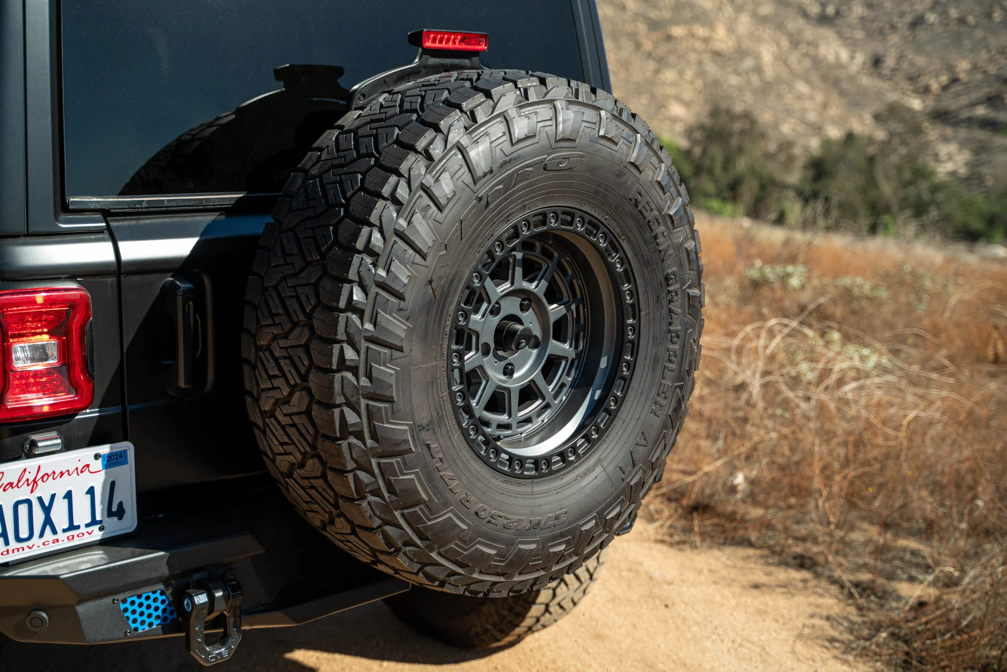 2018-2026 Jeep Wrangler JL | MTO Series Bumper Spare Tire Swing Gate - Image 5