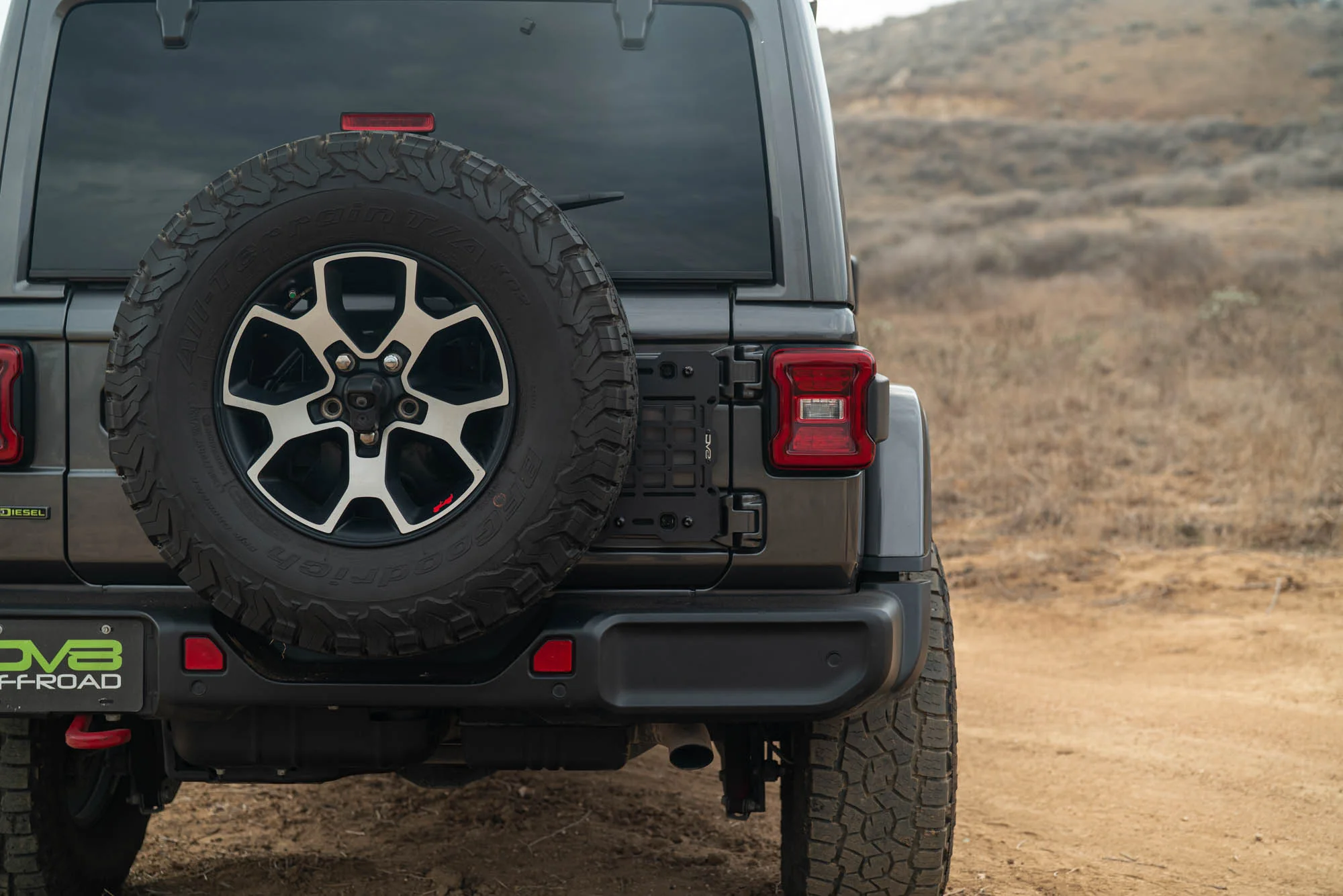 2018-2026 Jeep Wrangler JL Tailgate Reinforcement Molle Panel - Image 11
